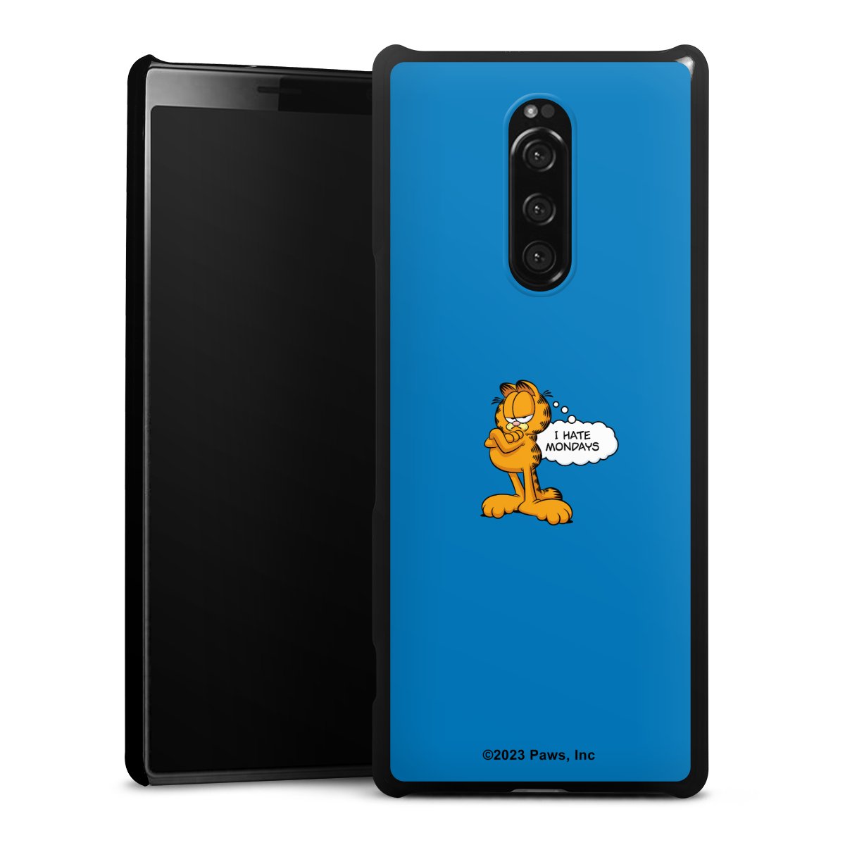 Garfield Ik haat maandagen blauw