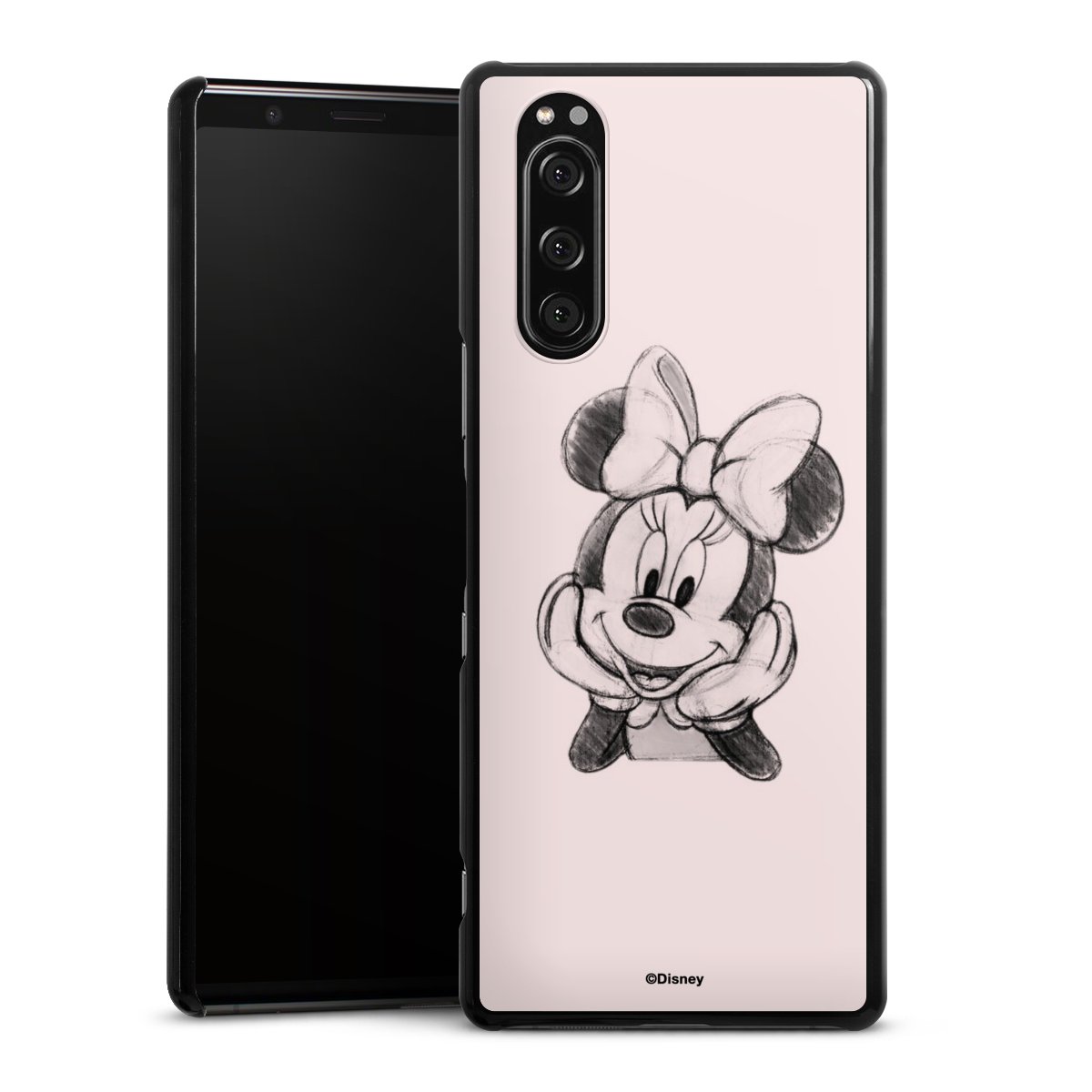 Minnie Posieren Sitzen