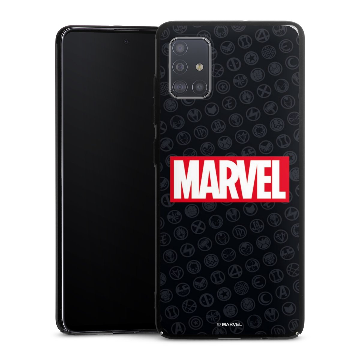 Marvel Logo Black Red 