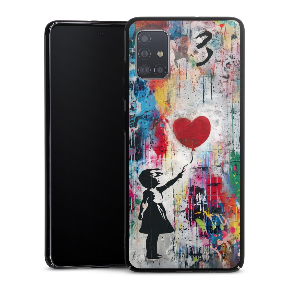 Balloon Girl Colorful