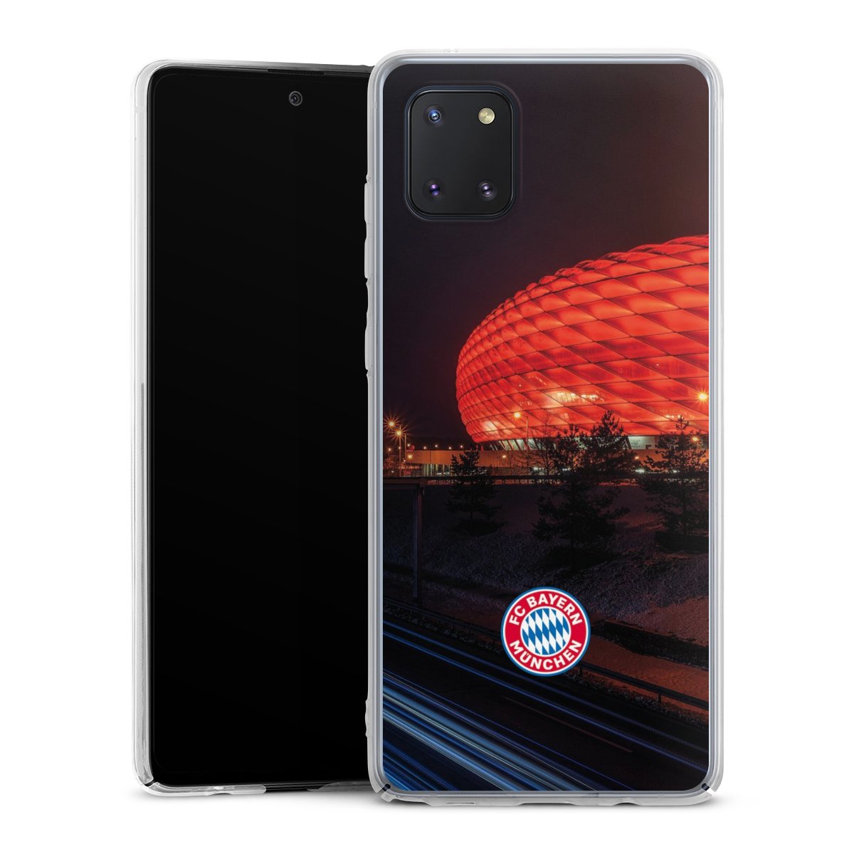 Allianz Arena bei Nacht FCB