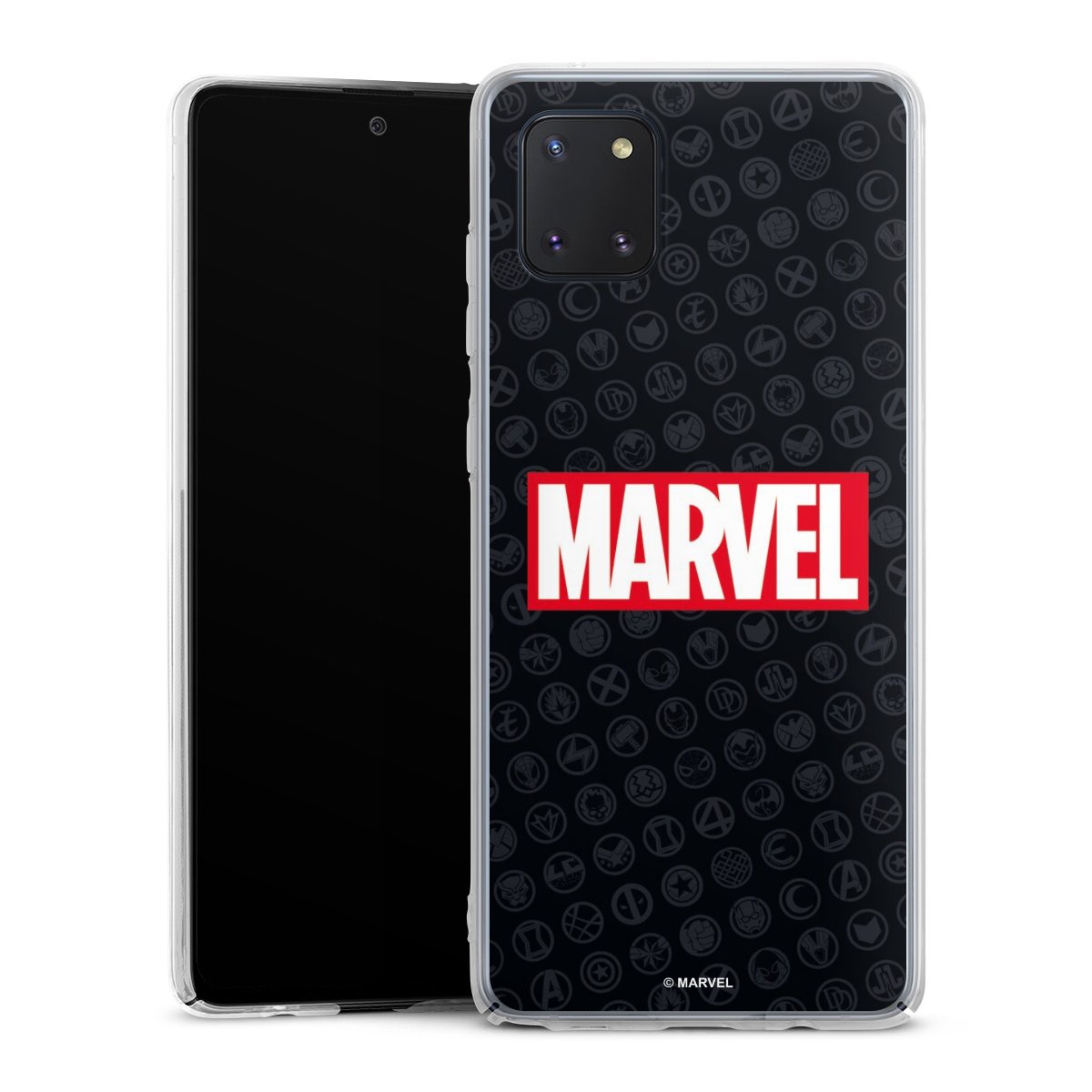 Marvel Logo Black Red 