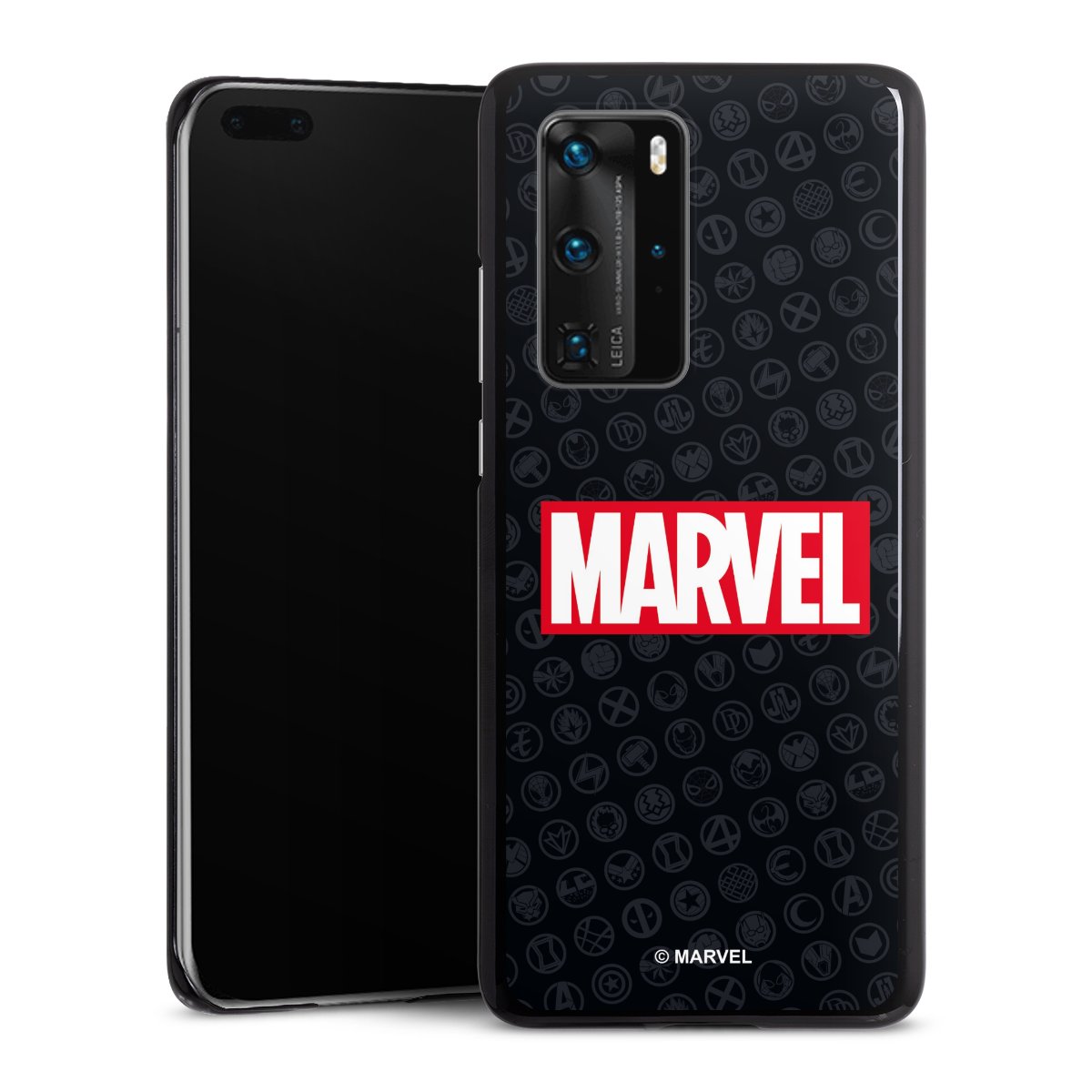 Marvel Logo Zwart Rood