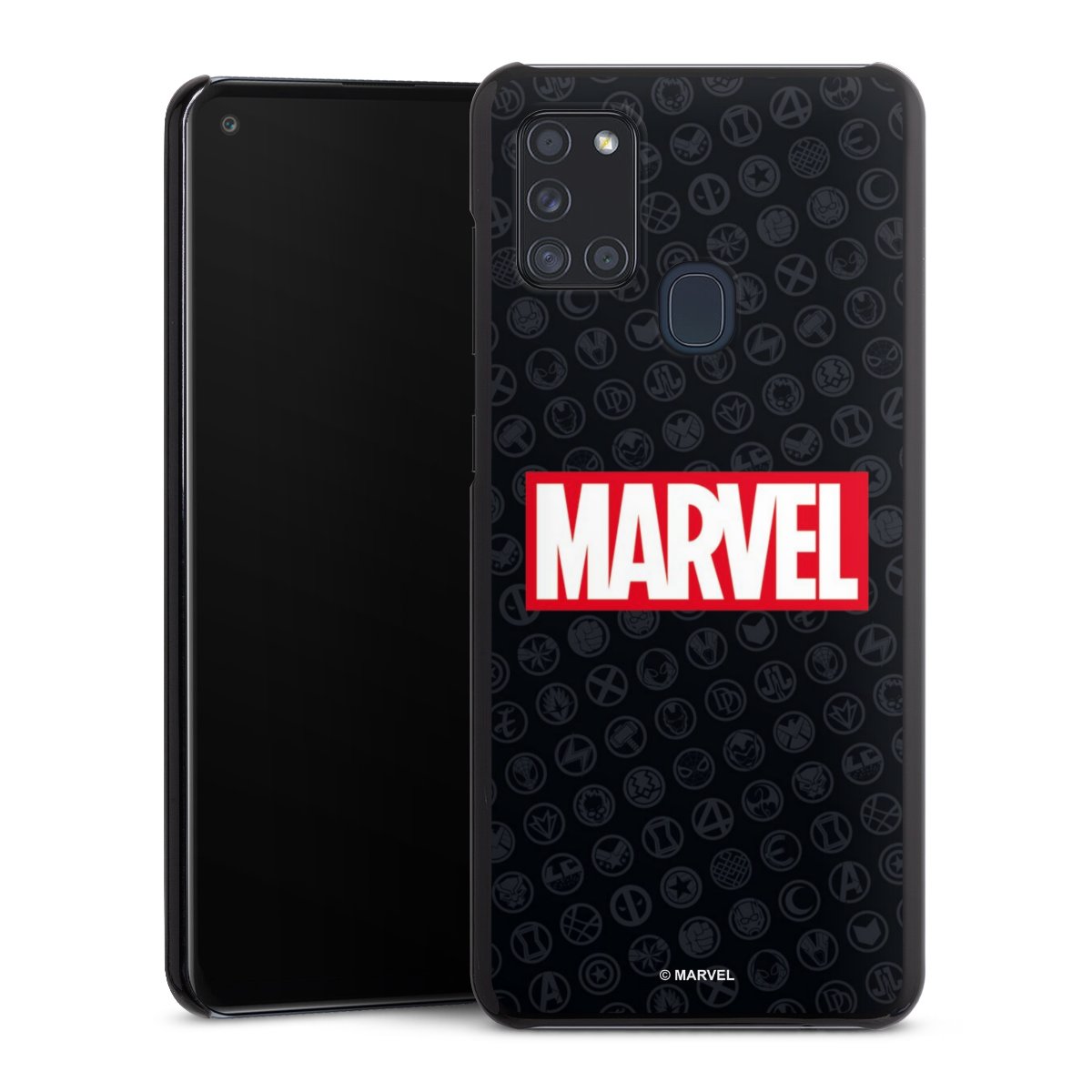 Marvel Logo Black Red 