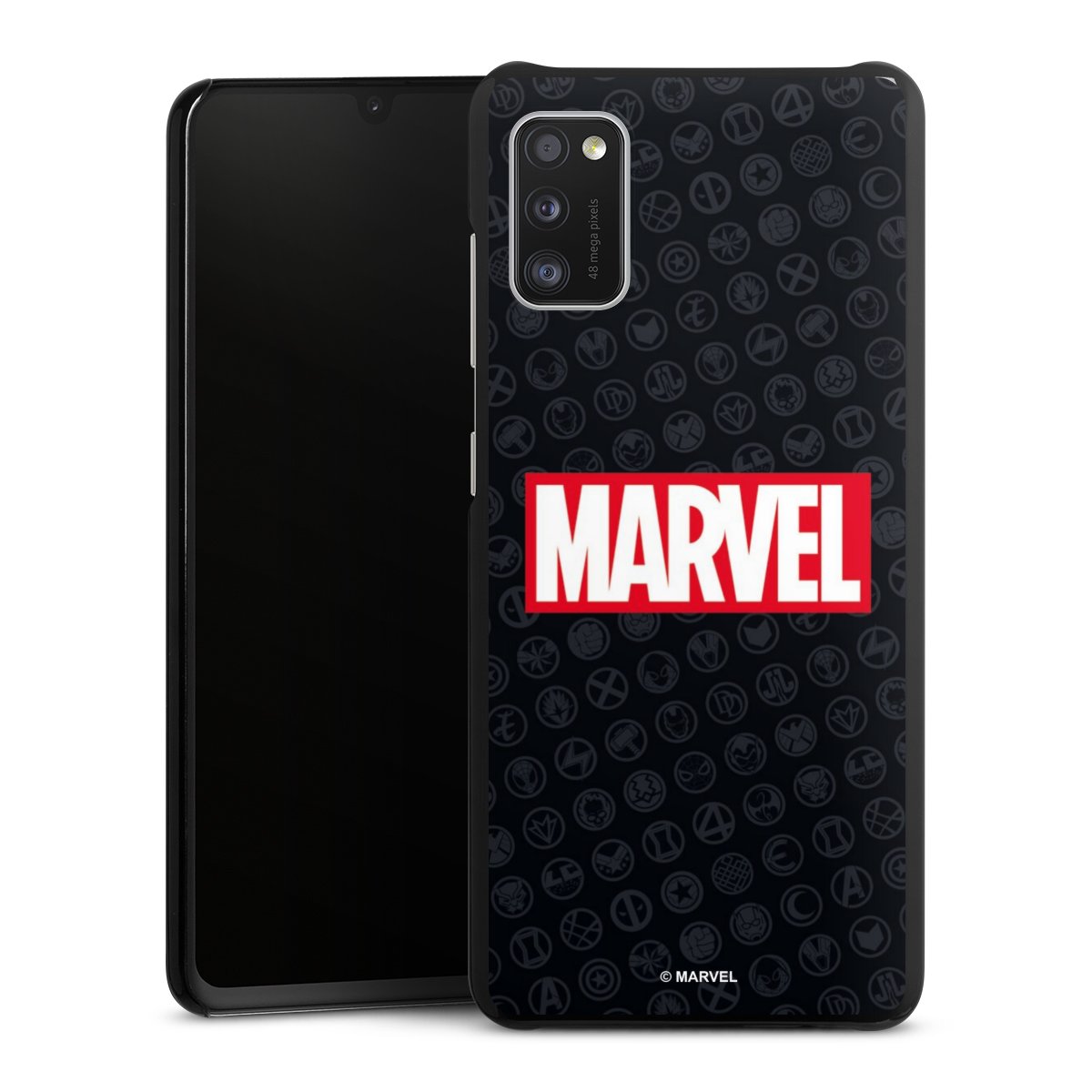 Marvel Logo Black Red 