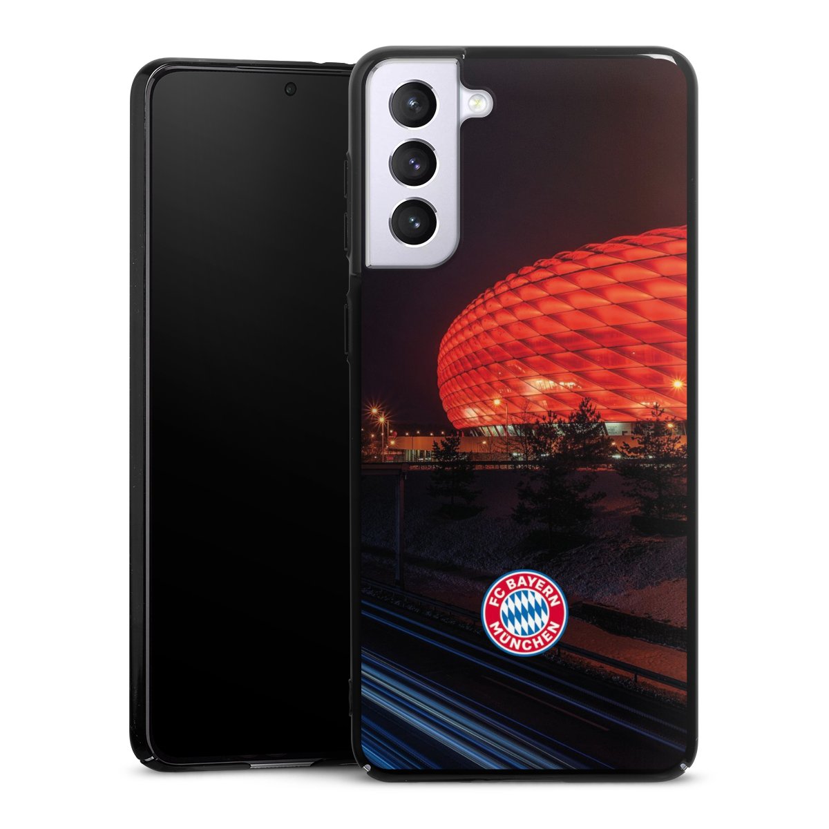 Allianz Arena bei Nacht FCB