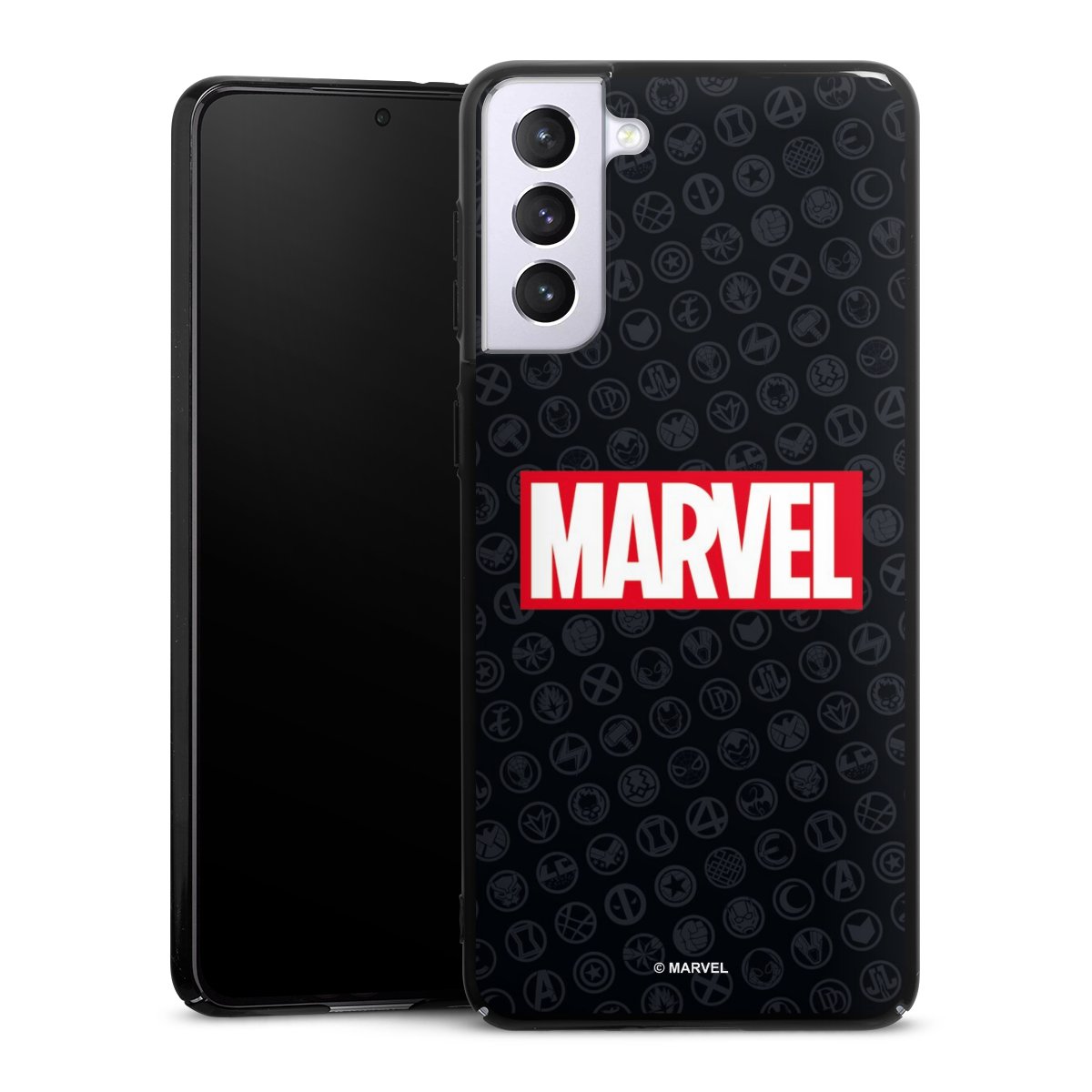 Marvel Logo Black Red 