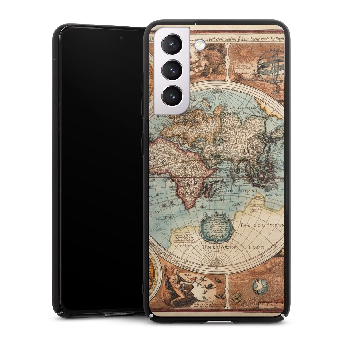 Mappa del mondo vintage