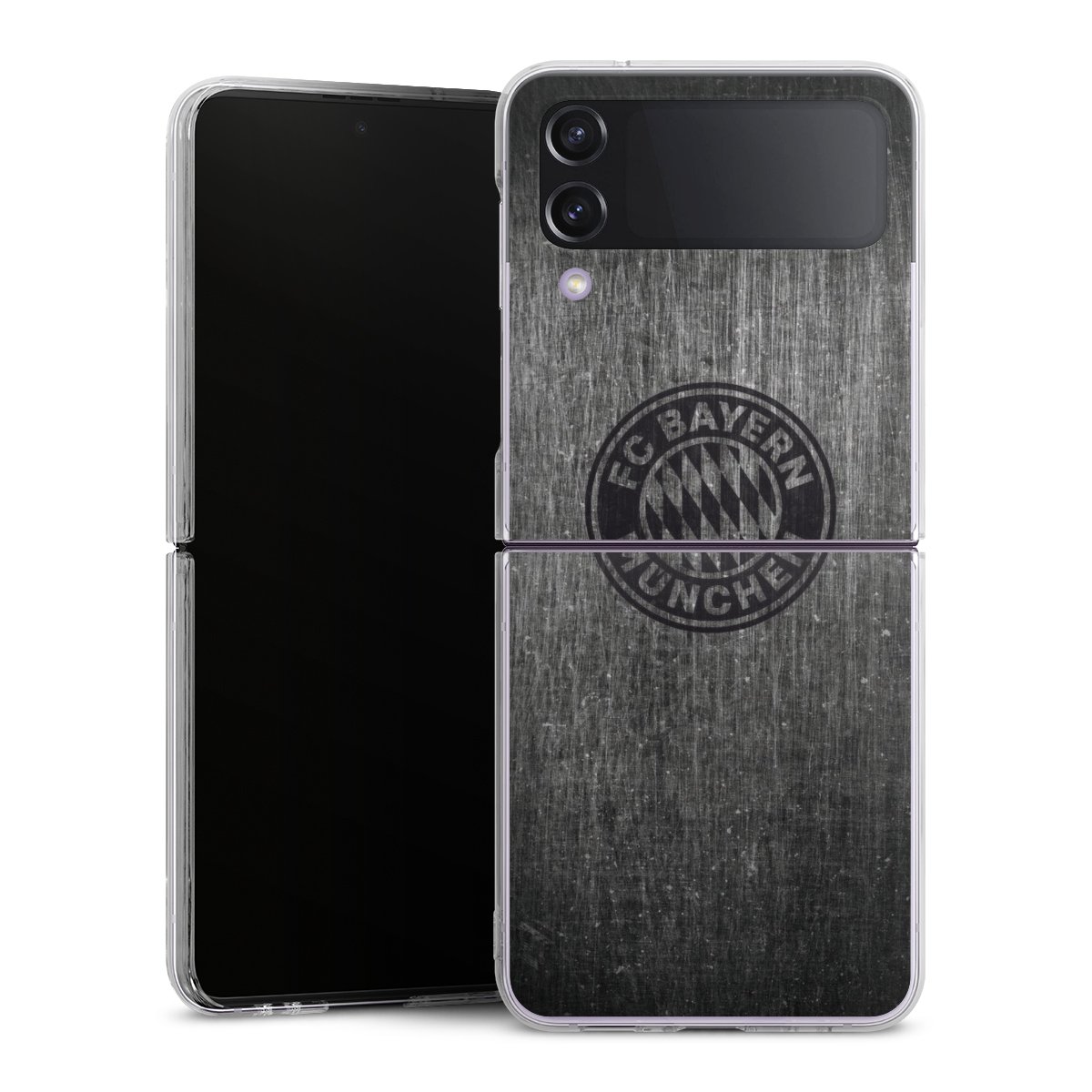 Metalllook FCB Logo einfarbig
