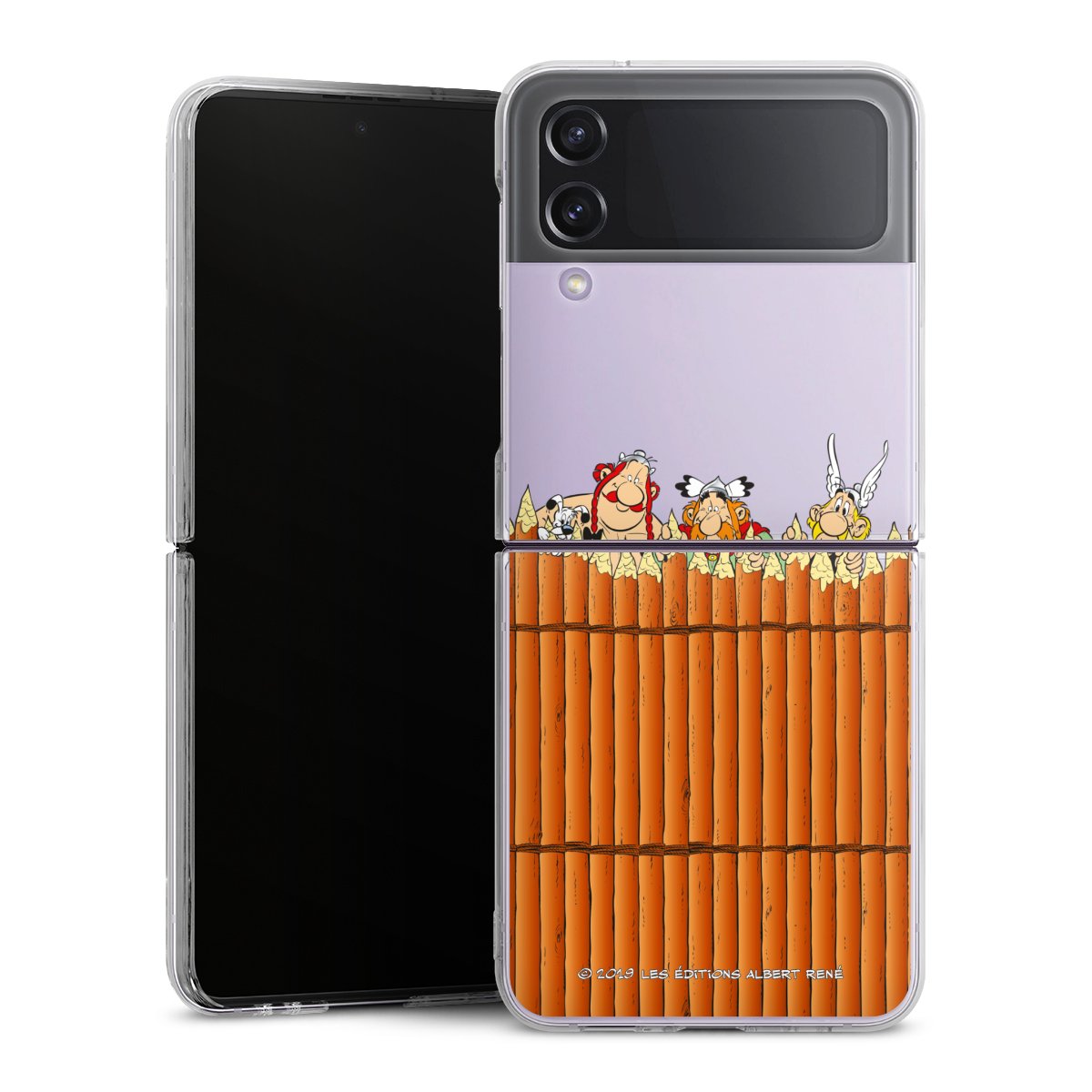 Gaulois Derrière Palissade Transparent