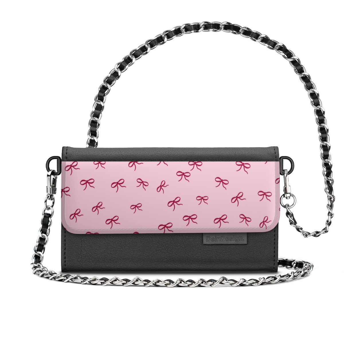 Schleifen Muster Rot Pink