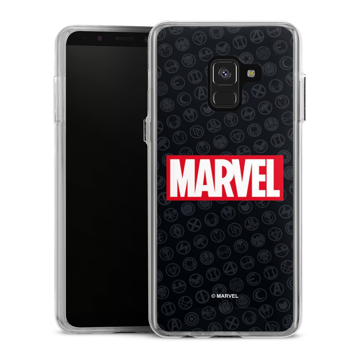 Marvel Logo Black Red 