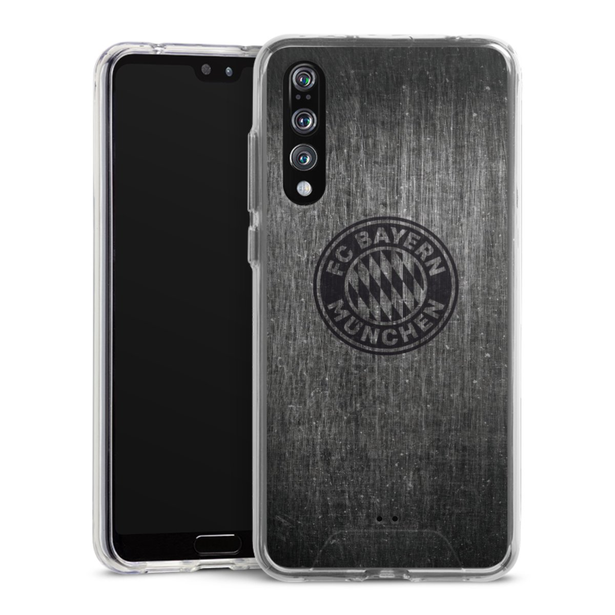Metalllook FCB Logo einfarbig