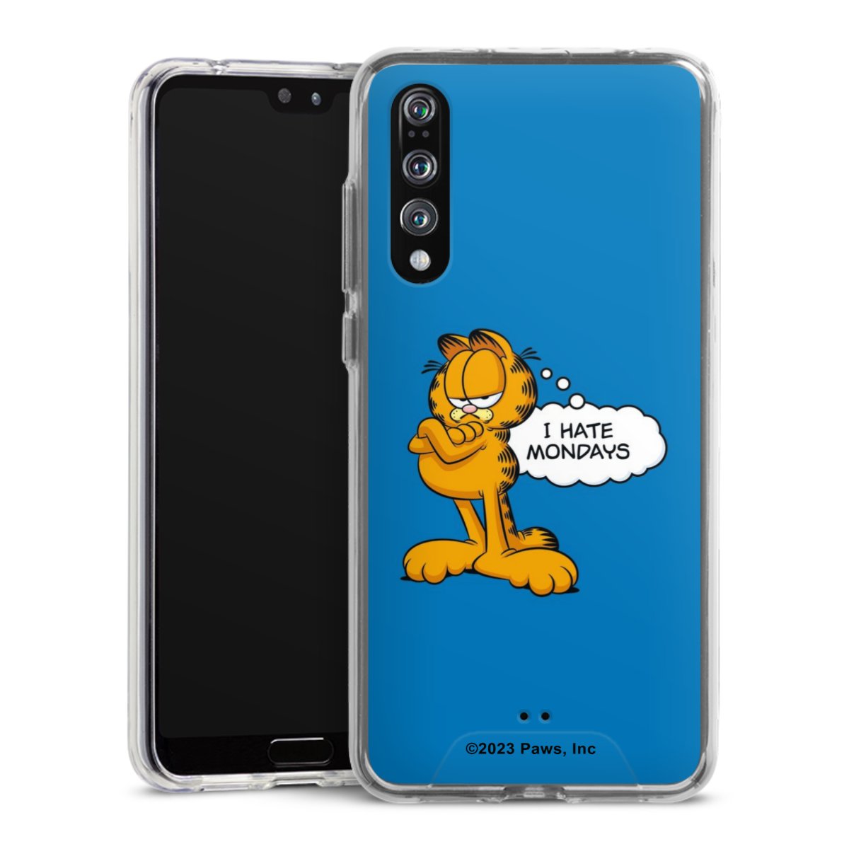 Garfield Je déteste les lundis Bleu