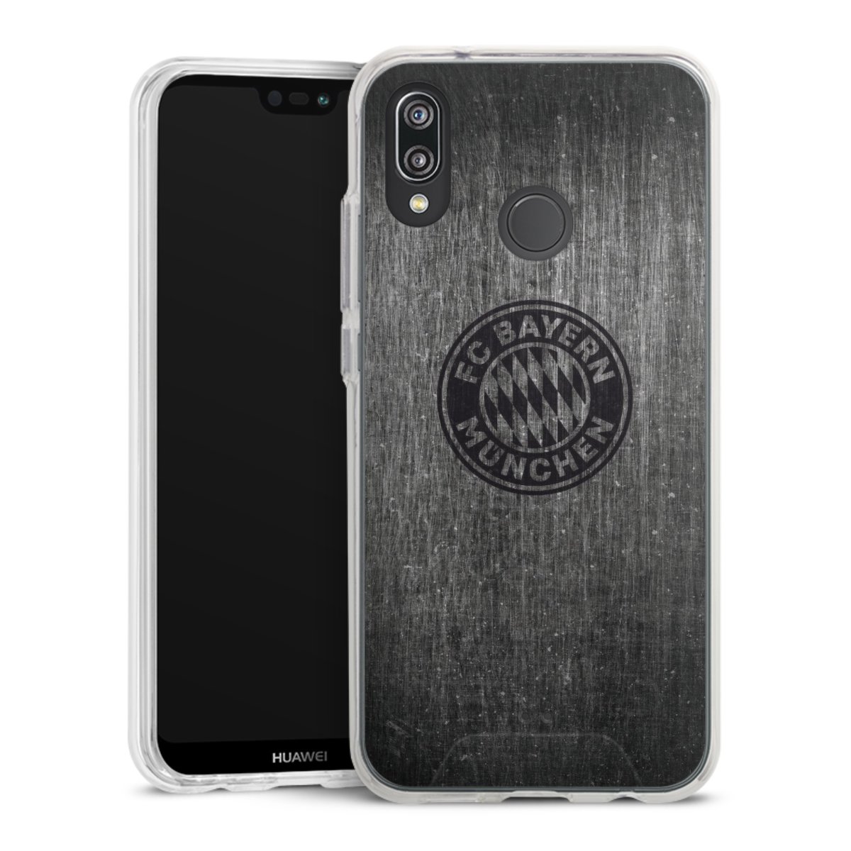 Metalllook FCB Logo einfarbig