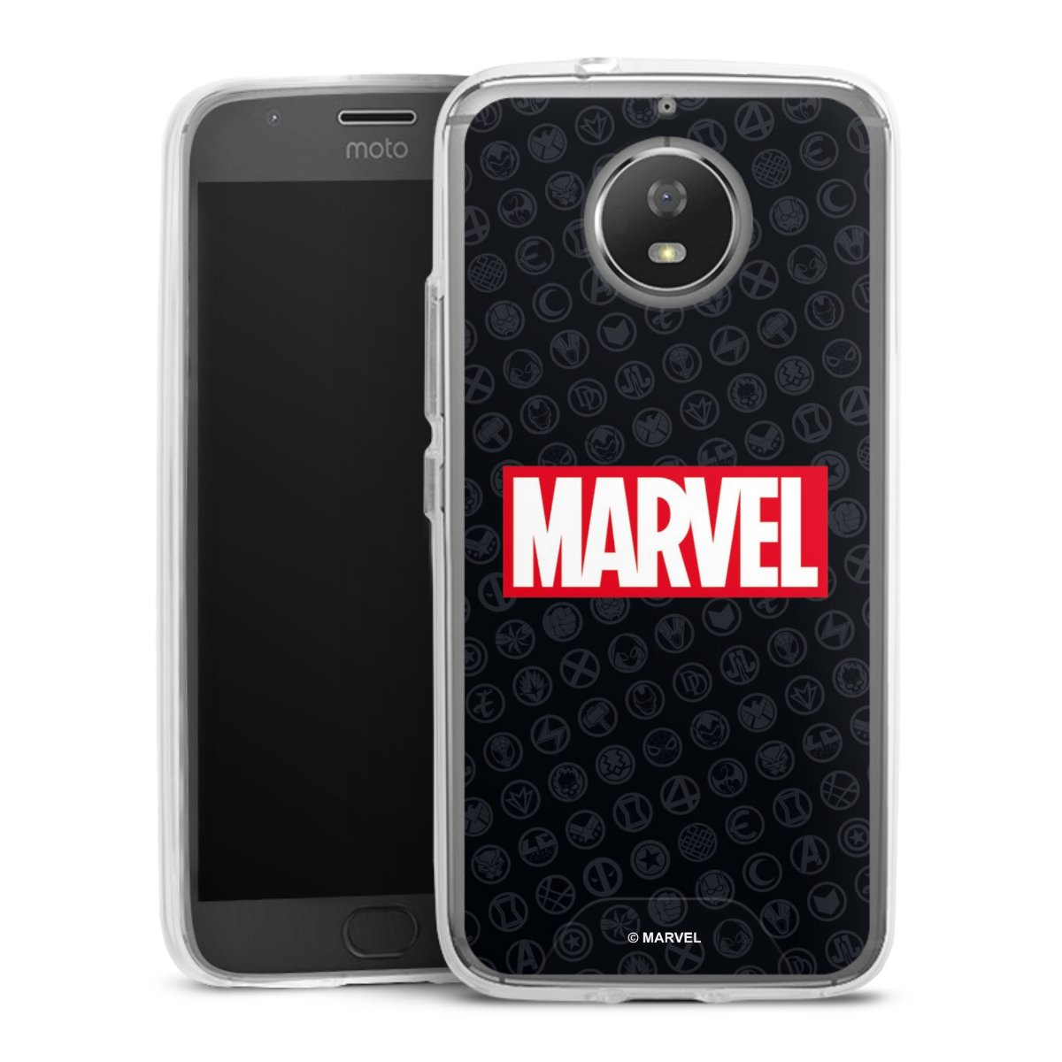 Marvel Logo Black Red 