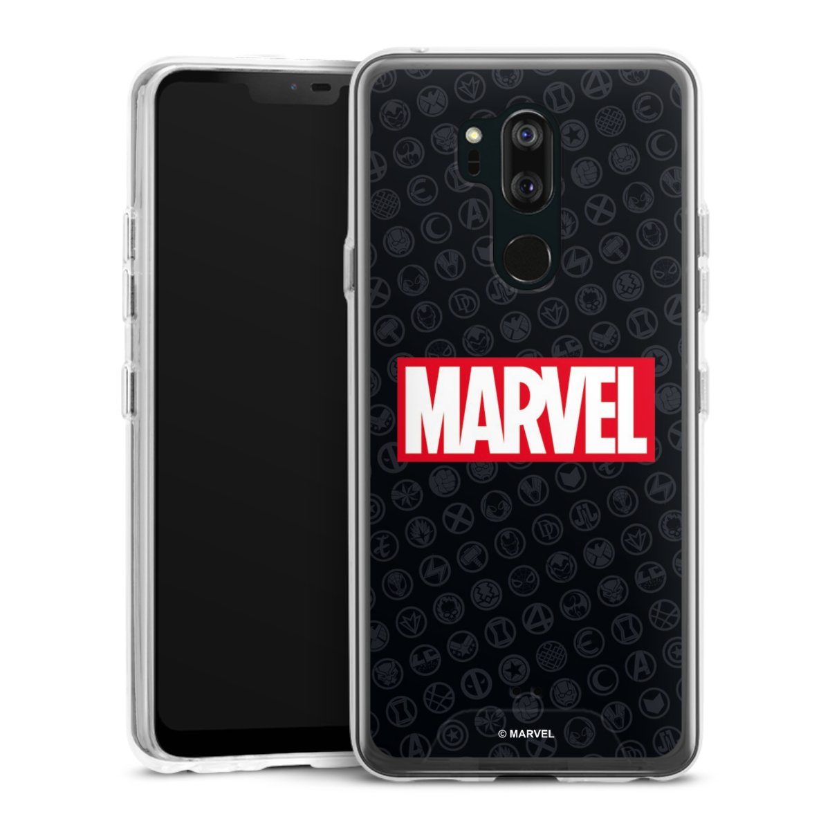 Marvel Logo Black Red 