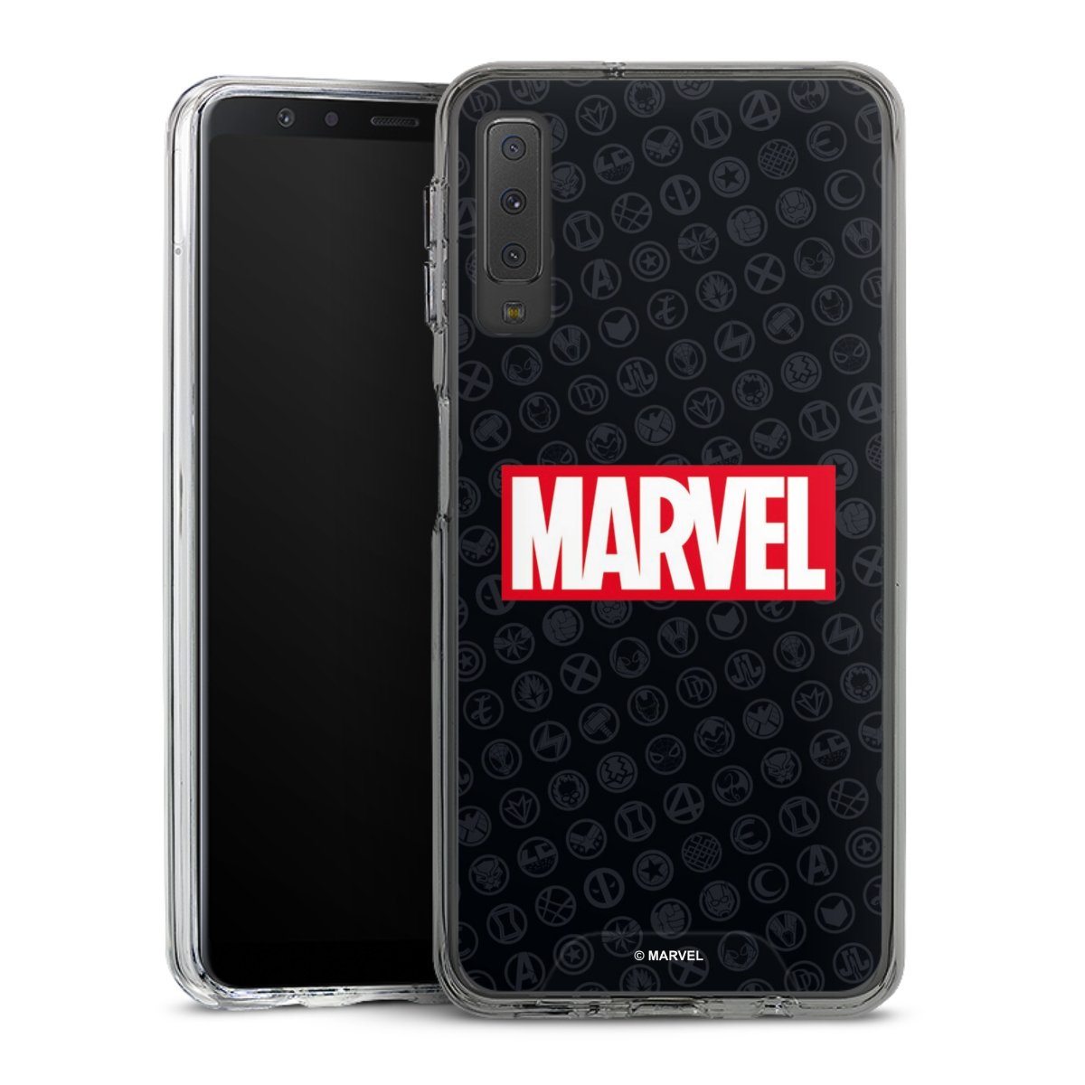 Marvel Logo Black Red 