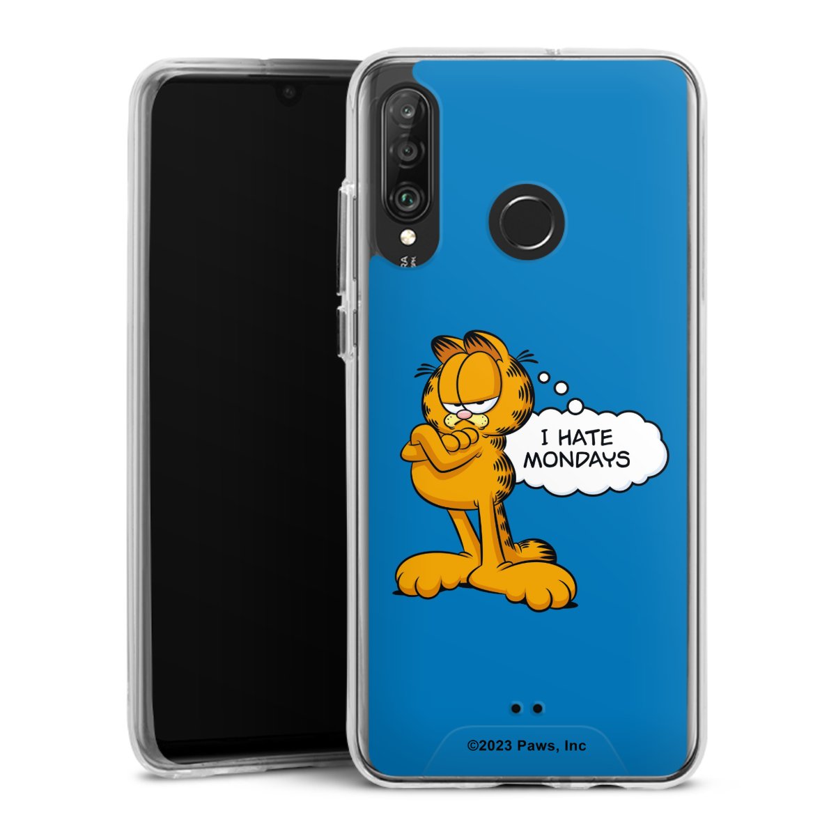 Garfield Je déteste les lundis Bleu