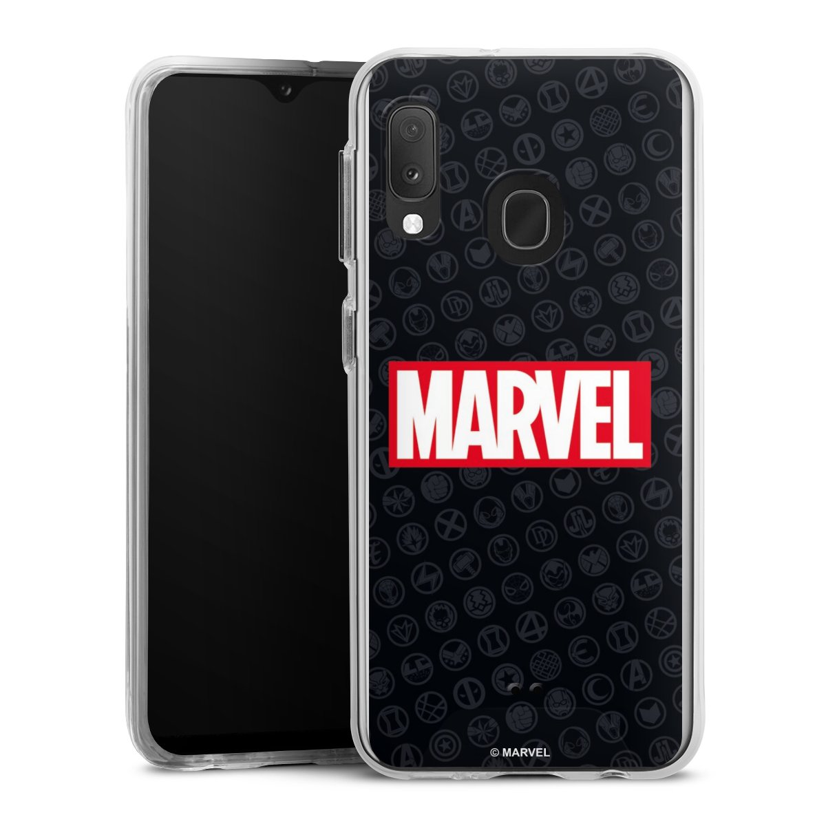 Marvel Logo Black Red 