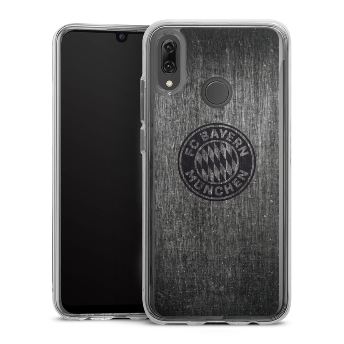 Metalllook FCB Logo einfarbig