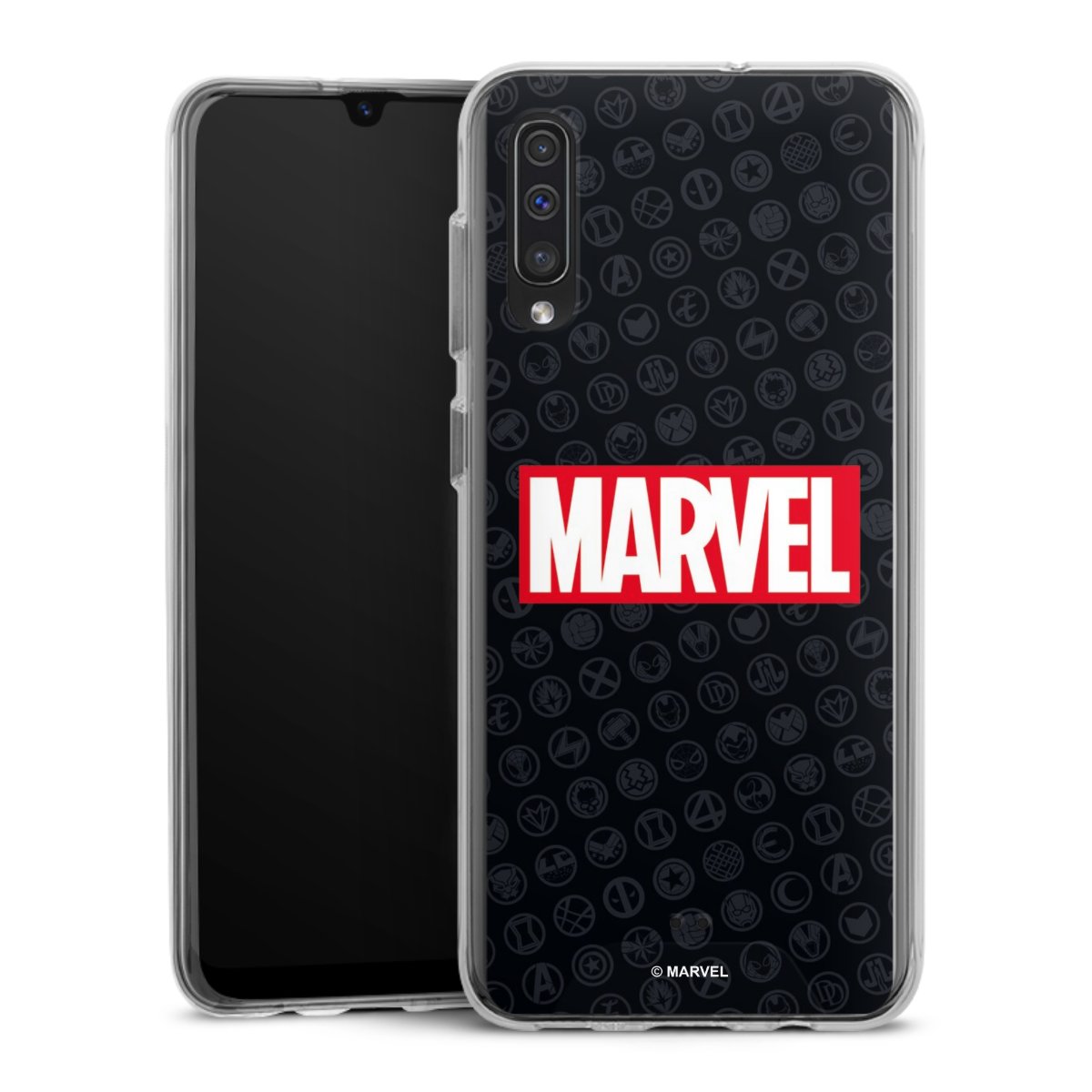 Marvel Logo Black Red 