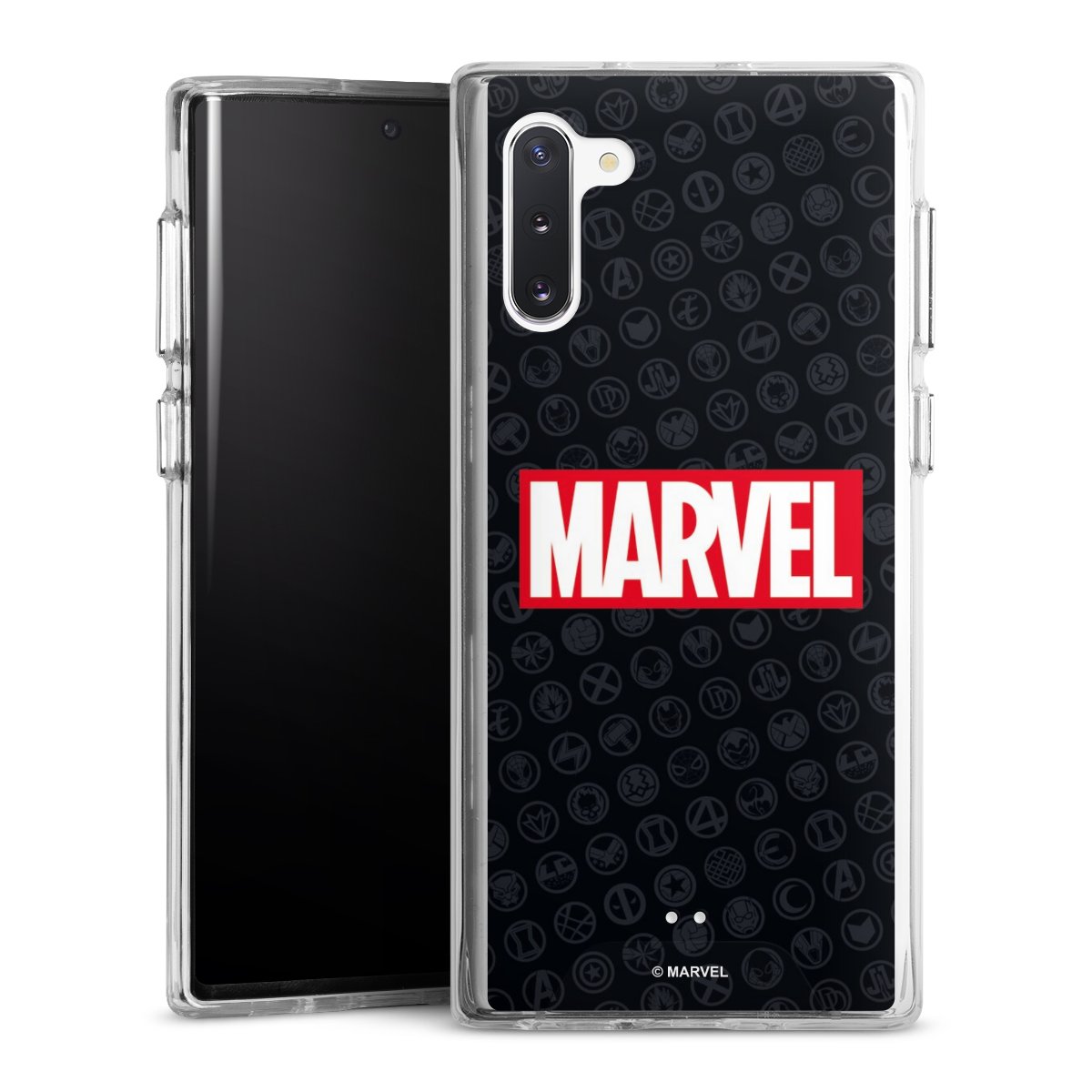 Marvel Logo Black Red 