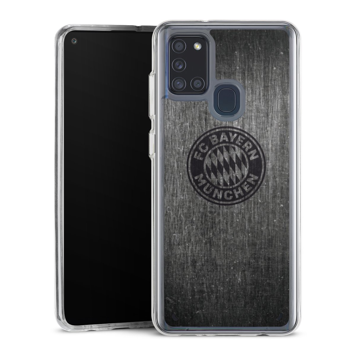 Metalllook FCB Logo einfarbig