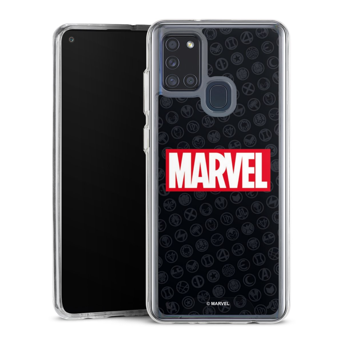 Marvel Logo Black Red 