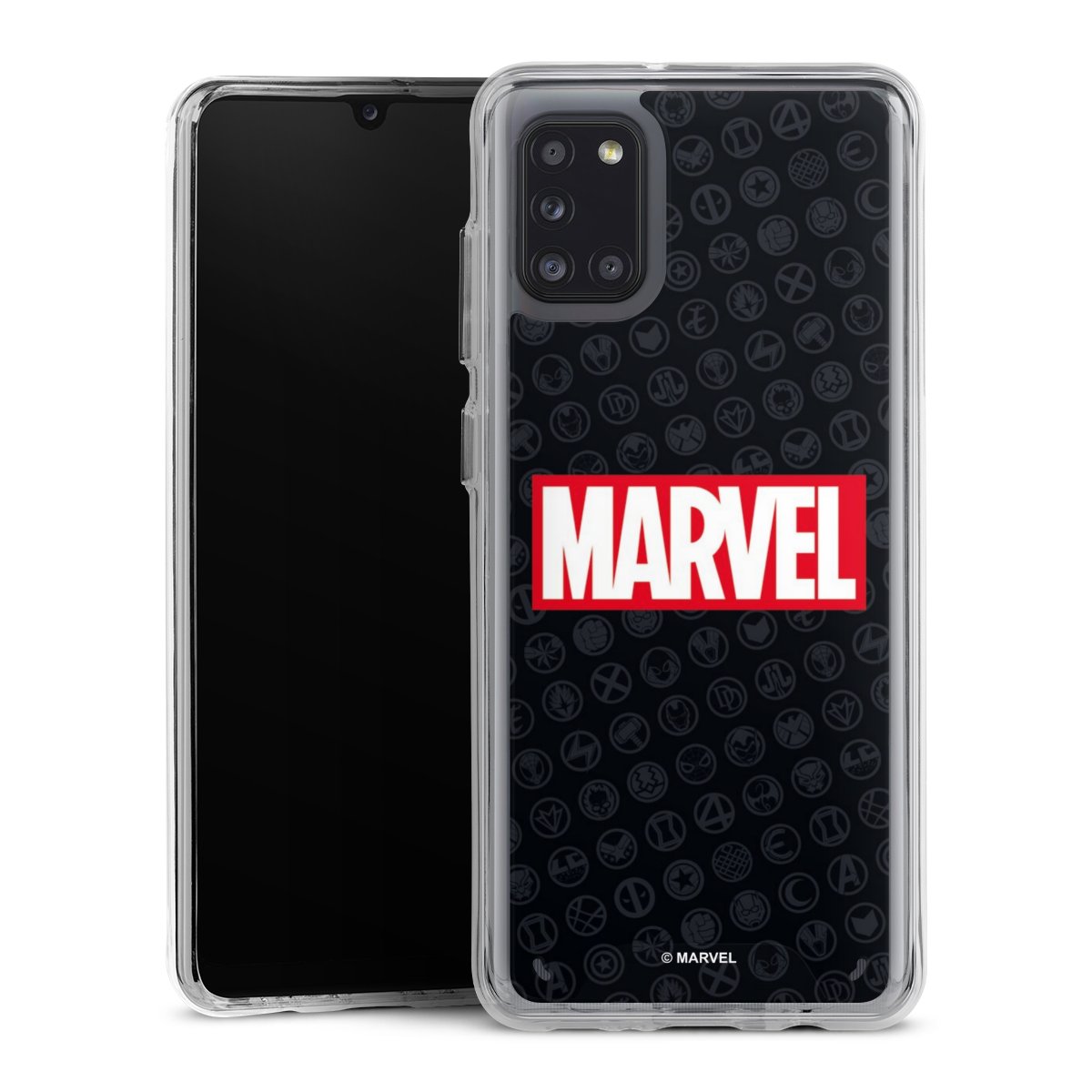 Marvel Logo Black Red 