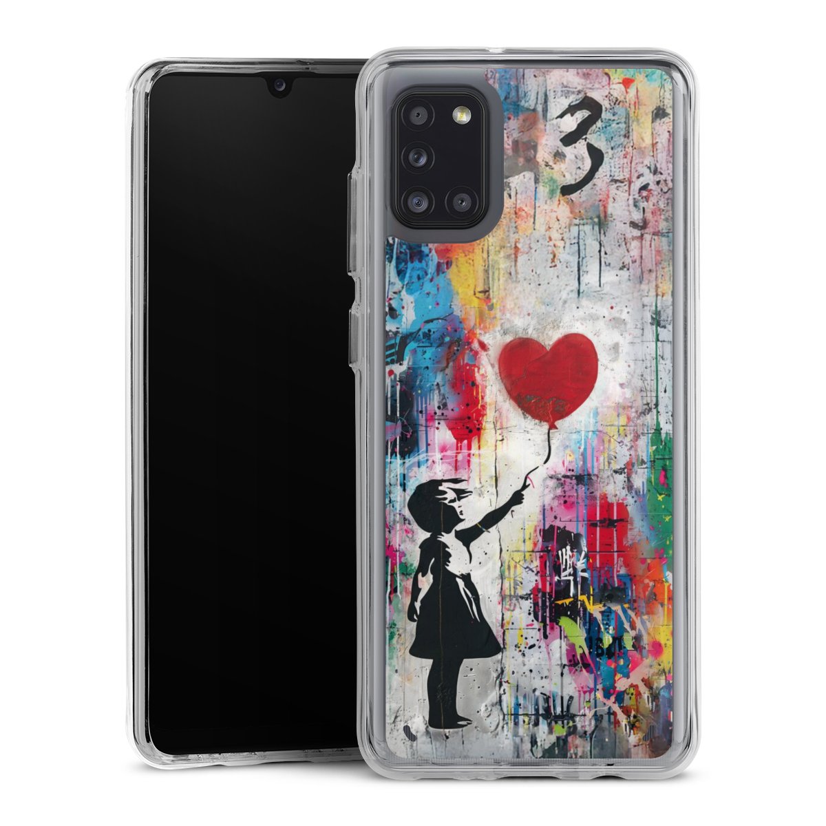 Balloon Girl Colorful