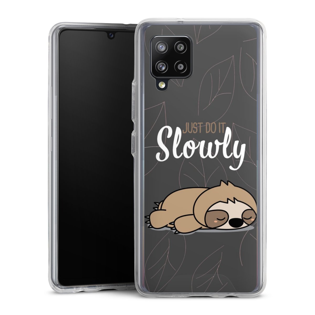 Just Do It Slowly Sloth Grey