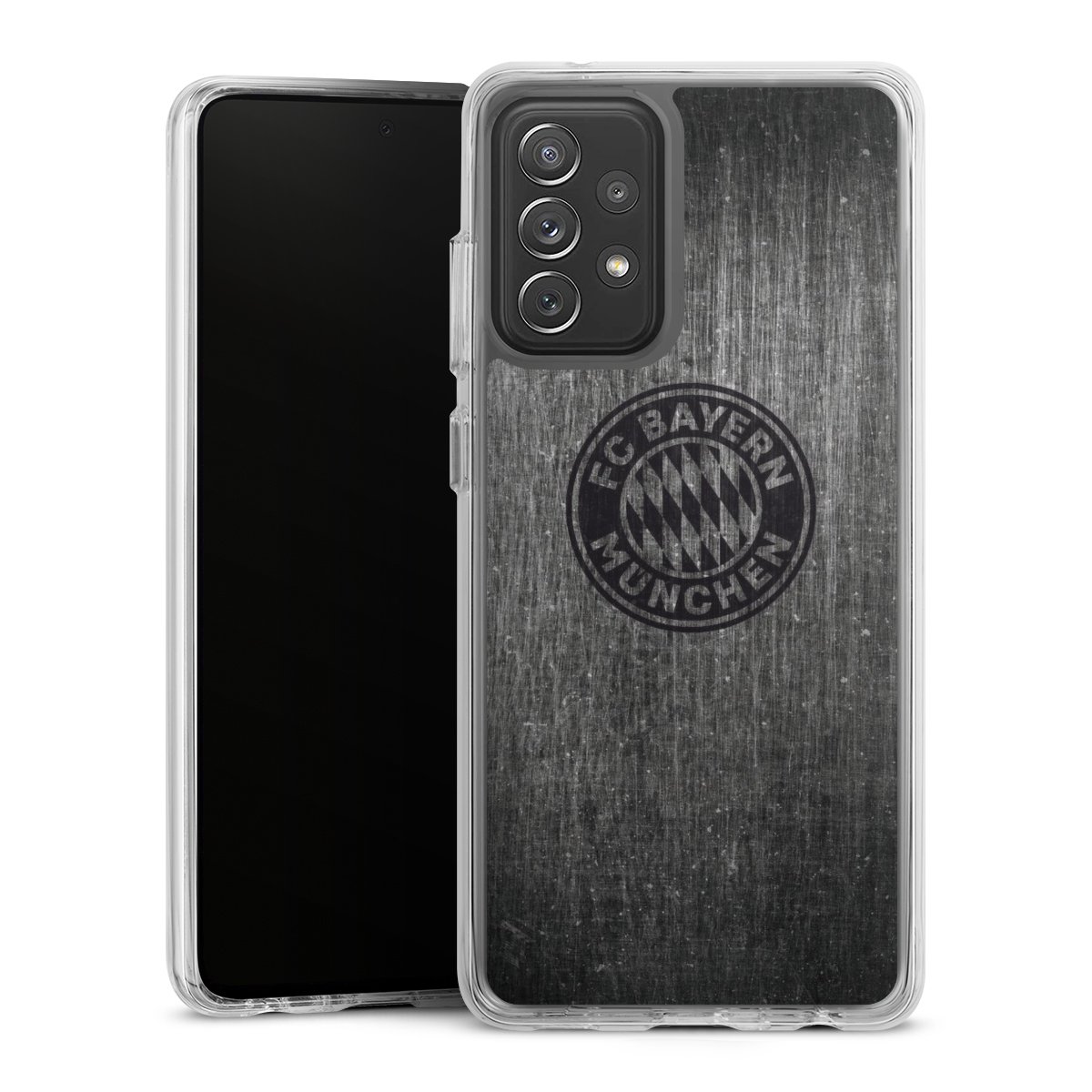 Metalllook FCB Logo einfarbig