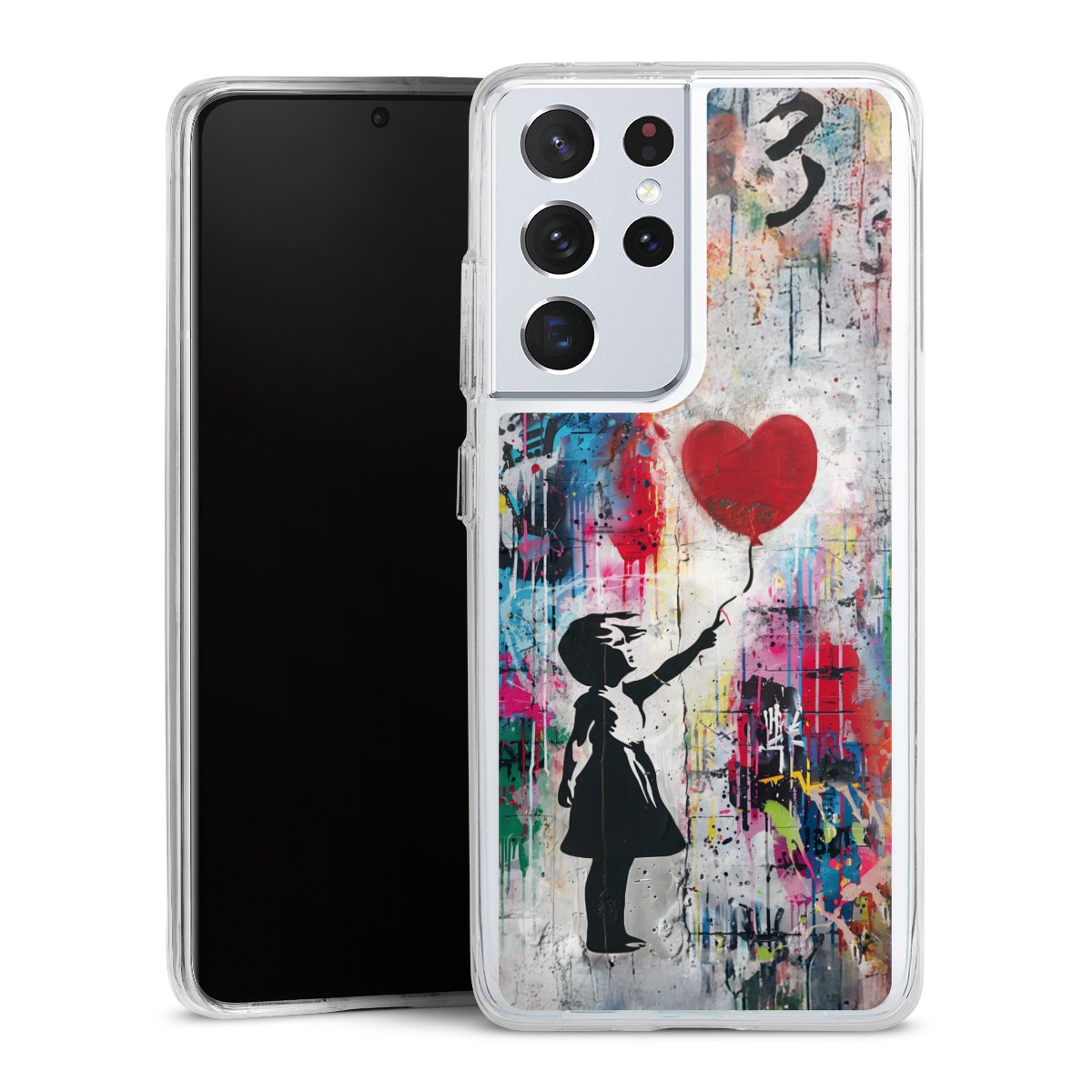 Balloon Girl Colorful