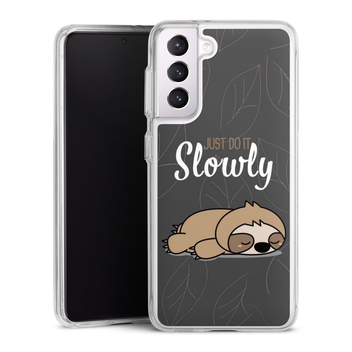 Just Do It Slowly Sloth Grey