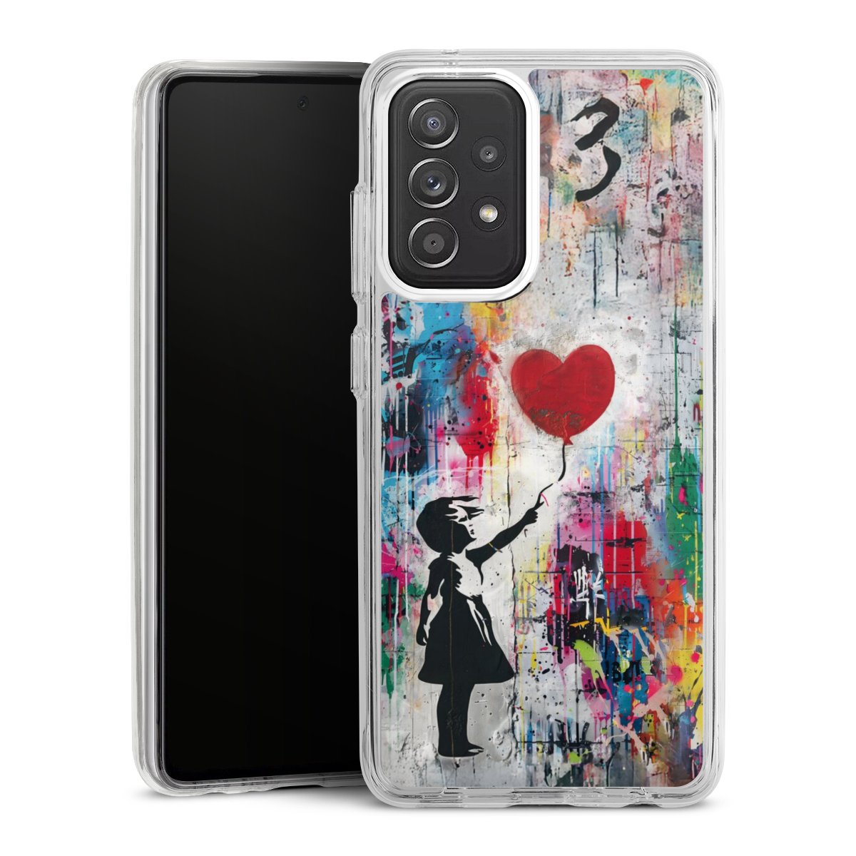 Balloon Girl Colorful