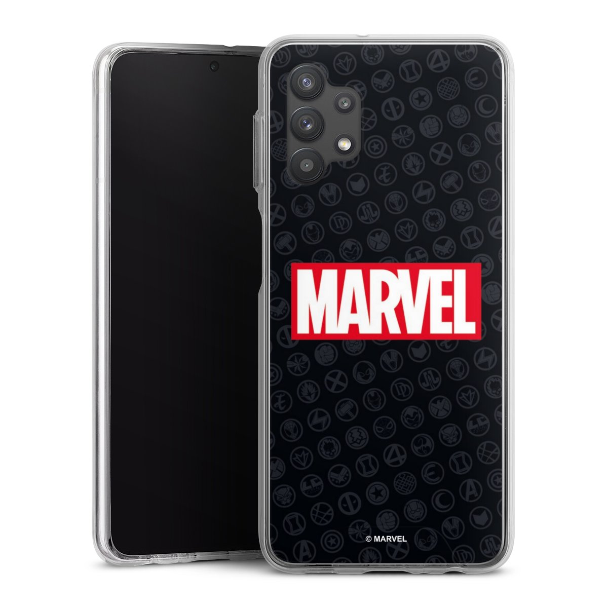 Marvel Logo Black Red 