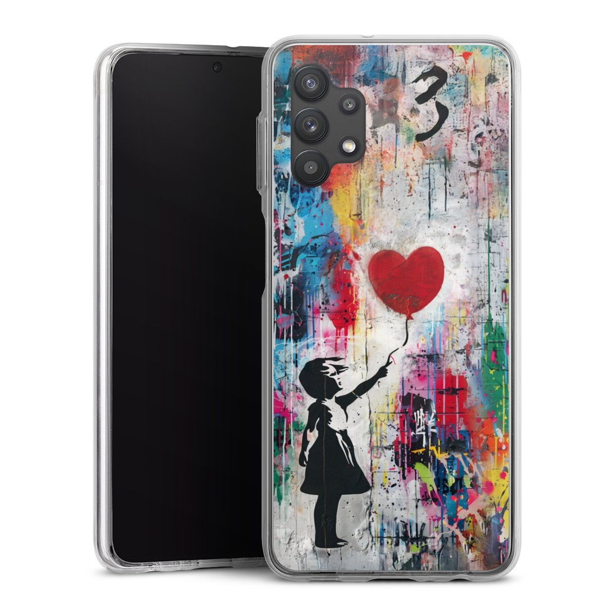 Balloon Girl Colorful