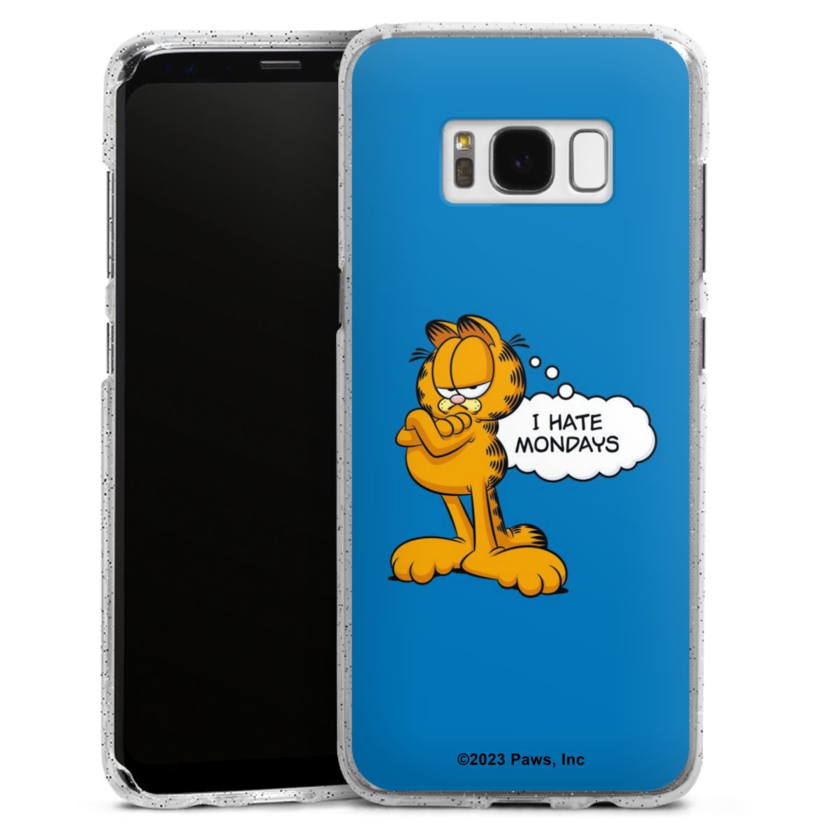 Garfield Ik haat maandagen blauw