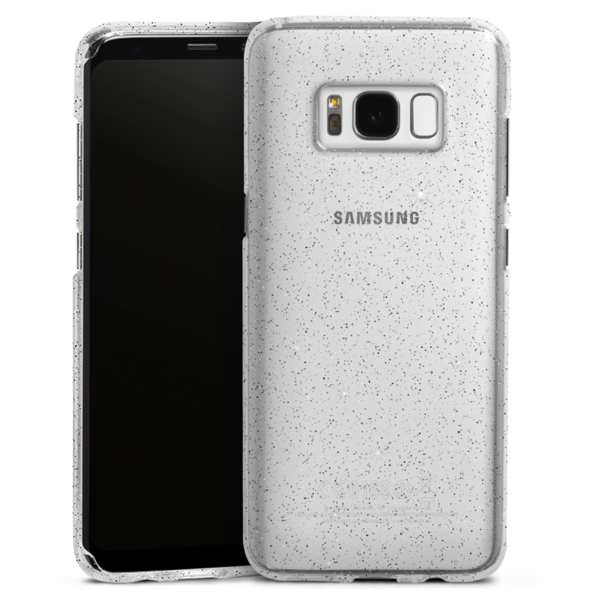 Silicone Glitter Case voor Samsung Galaxy S8