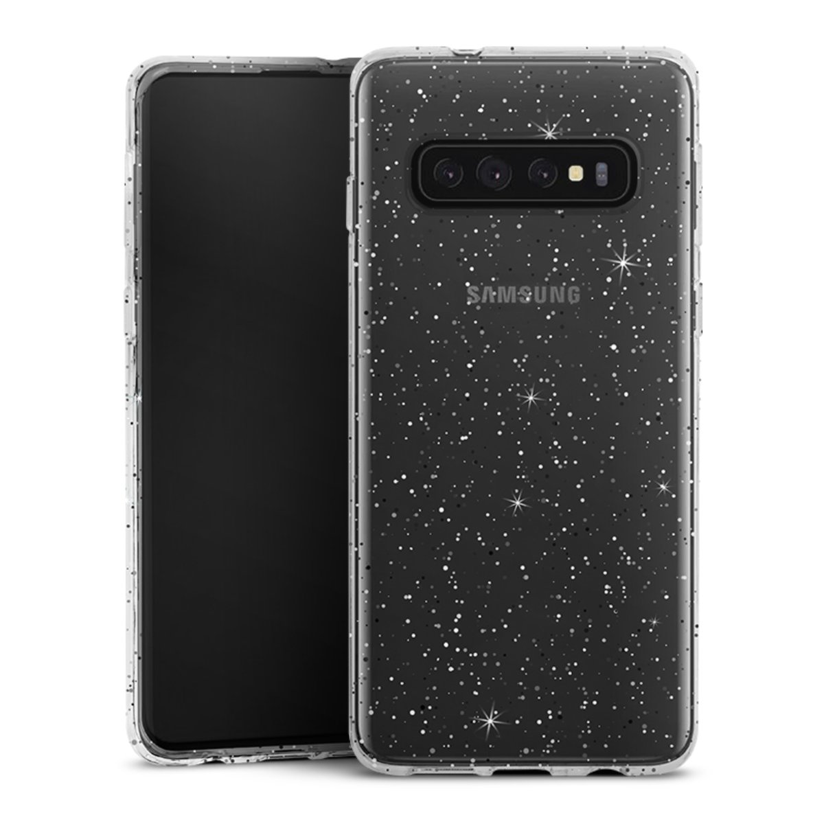 Silicone Glitter Case per Samsung Galaxy S10