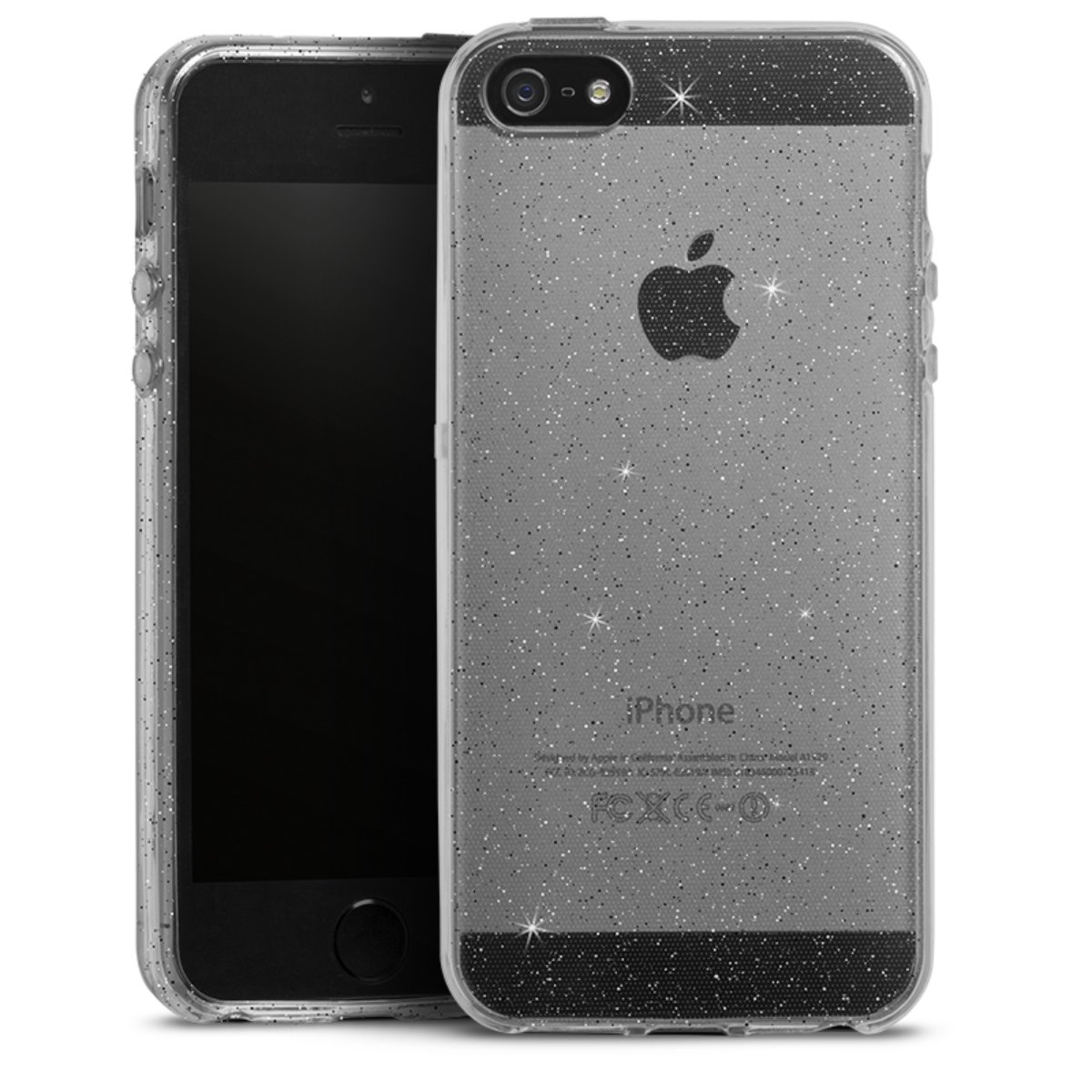 Silicone Glitter Case für Apple iPhone SE (2016-2019)