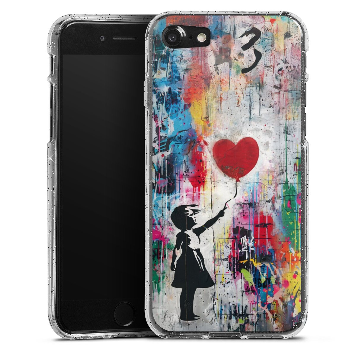 Balloon Girl Colorful