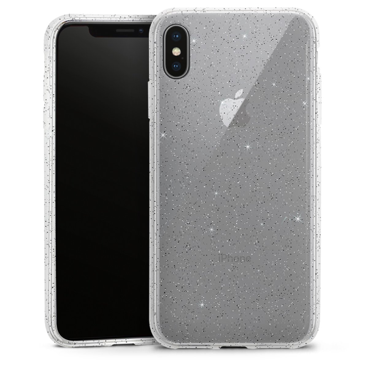 Silicone Glitter Case voor Apple iPhone Xs Max