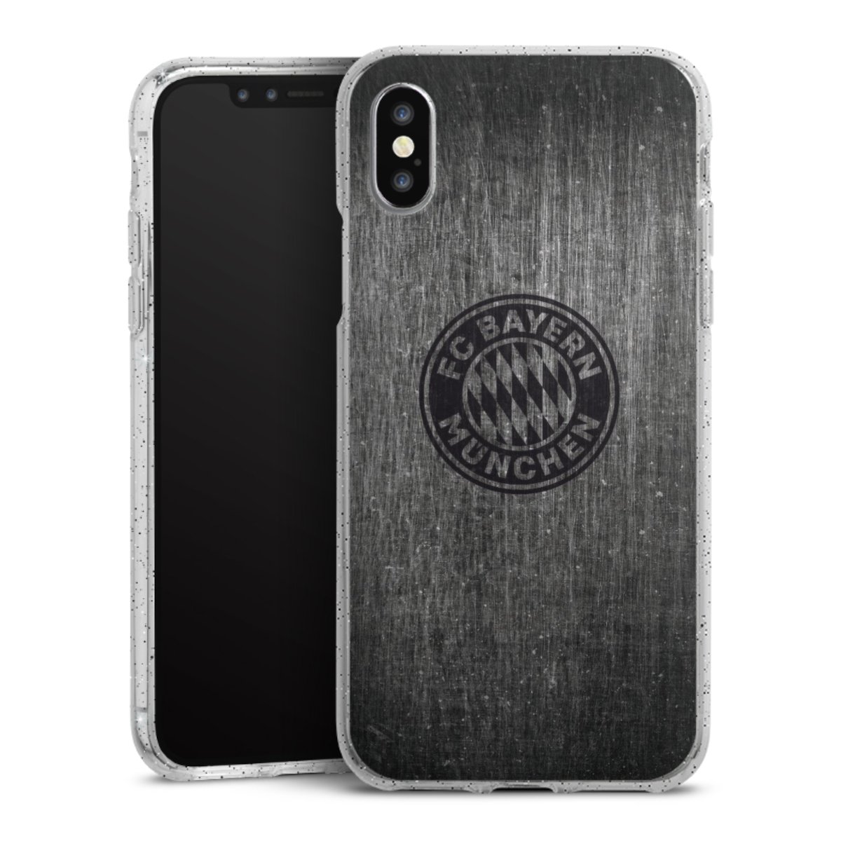 Metalllook FCB Logo einfarbig