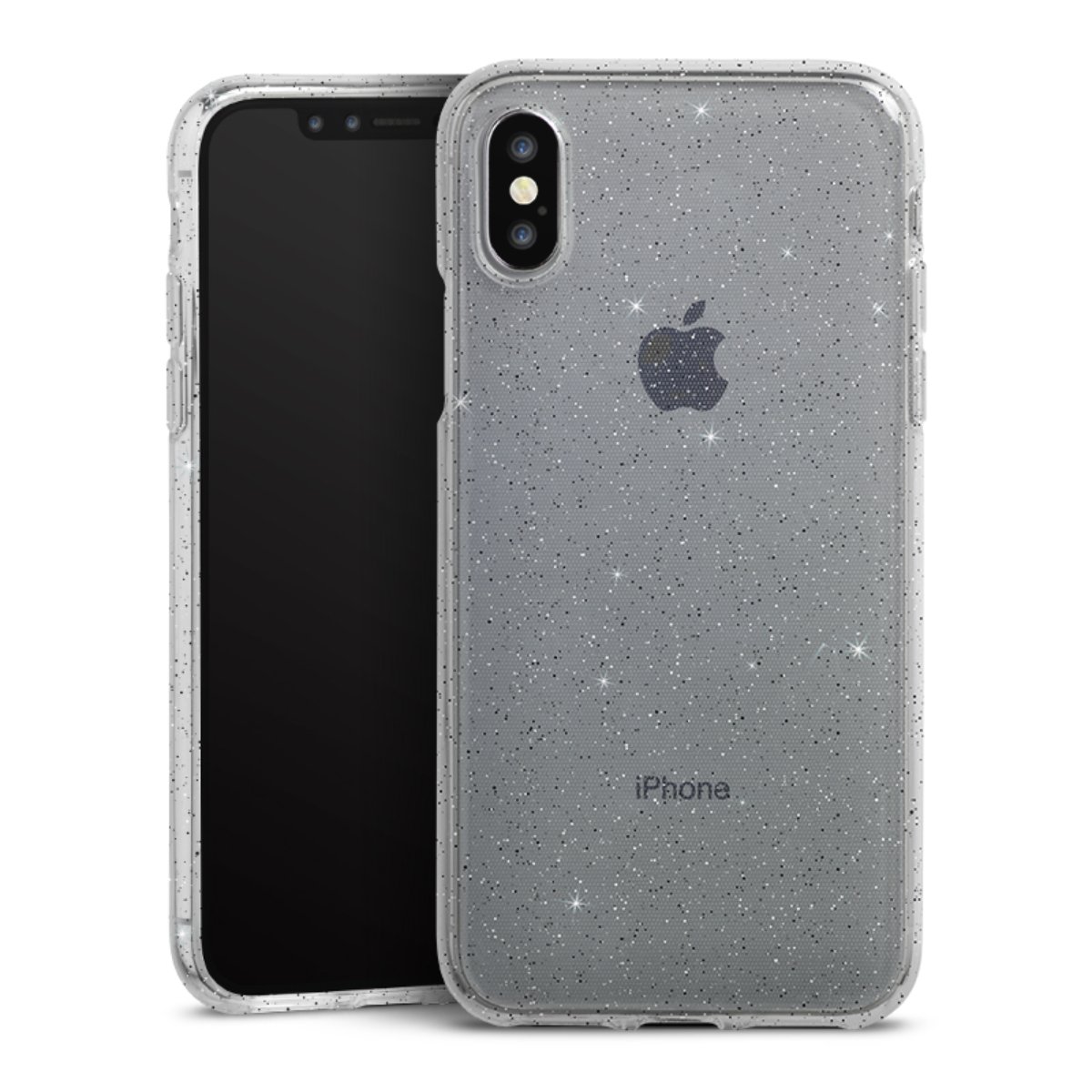 Silicone Glitter Case für Apple iPhone X