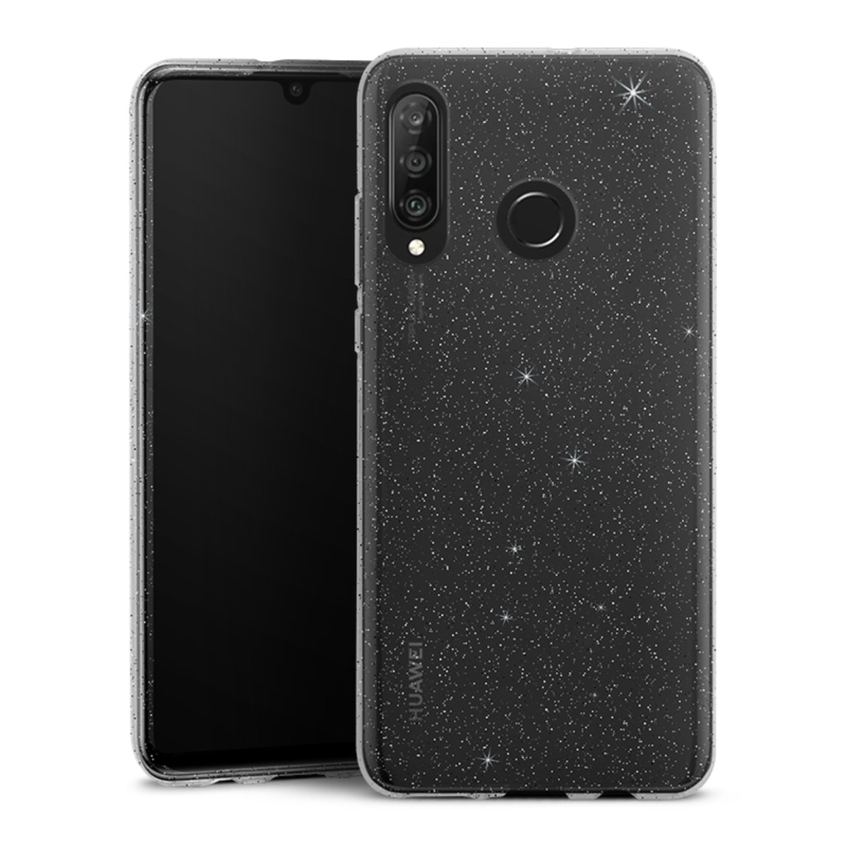 Silicone Glitter Case für Huawei P30 Lite