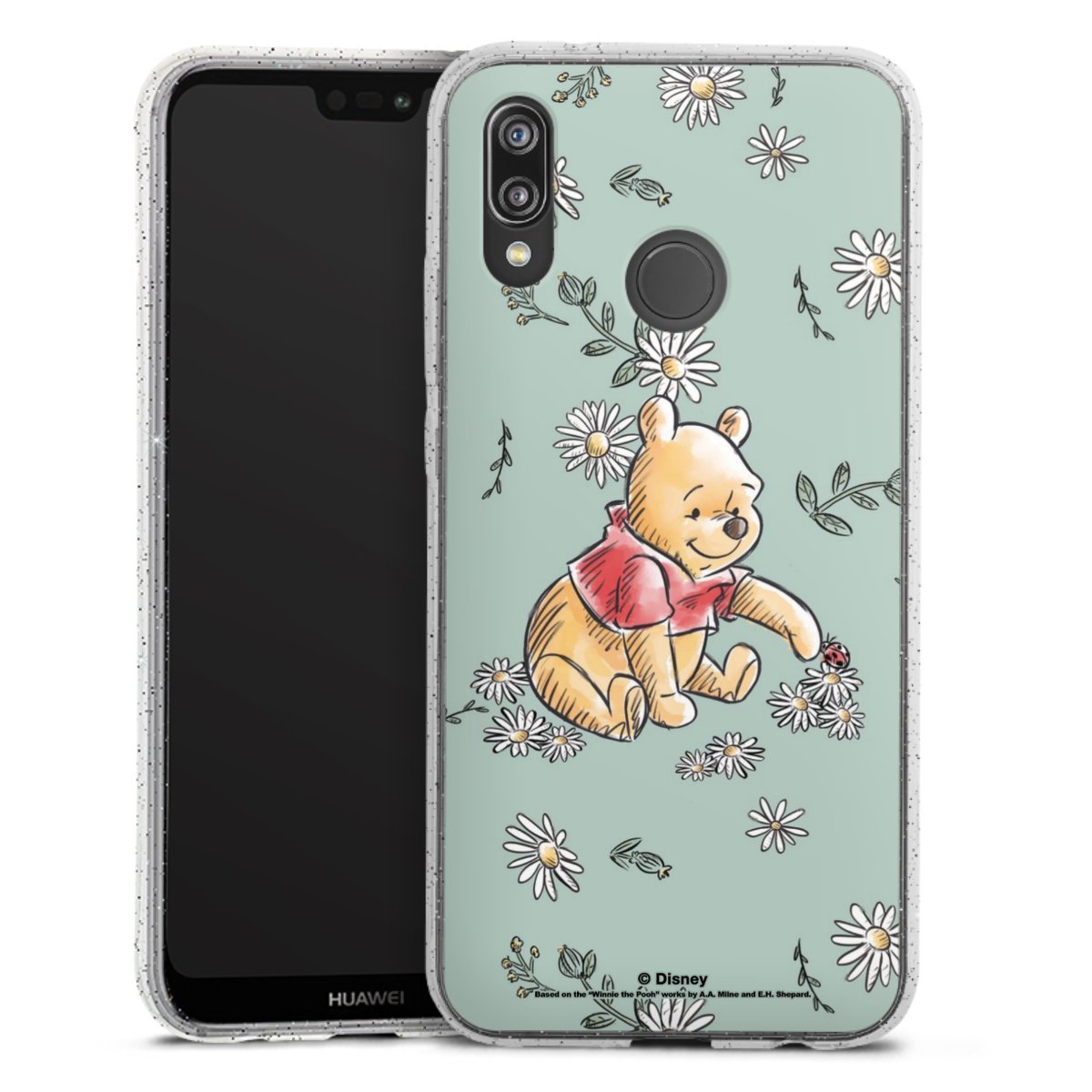 Winnie Puuh Gänseblümchen und Käfer Liebe