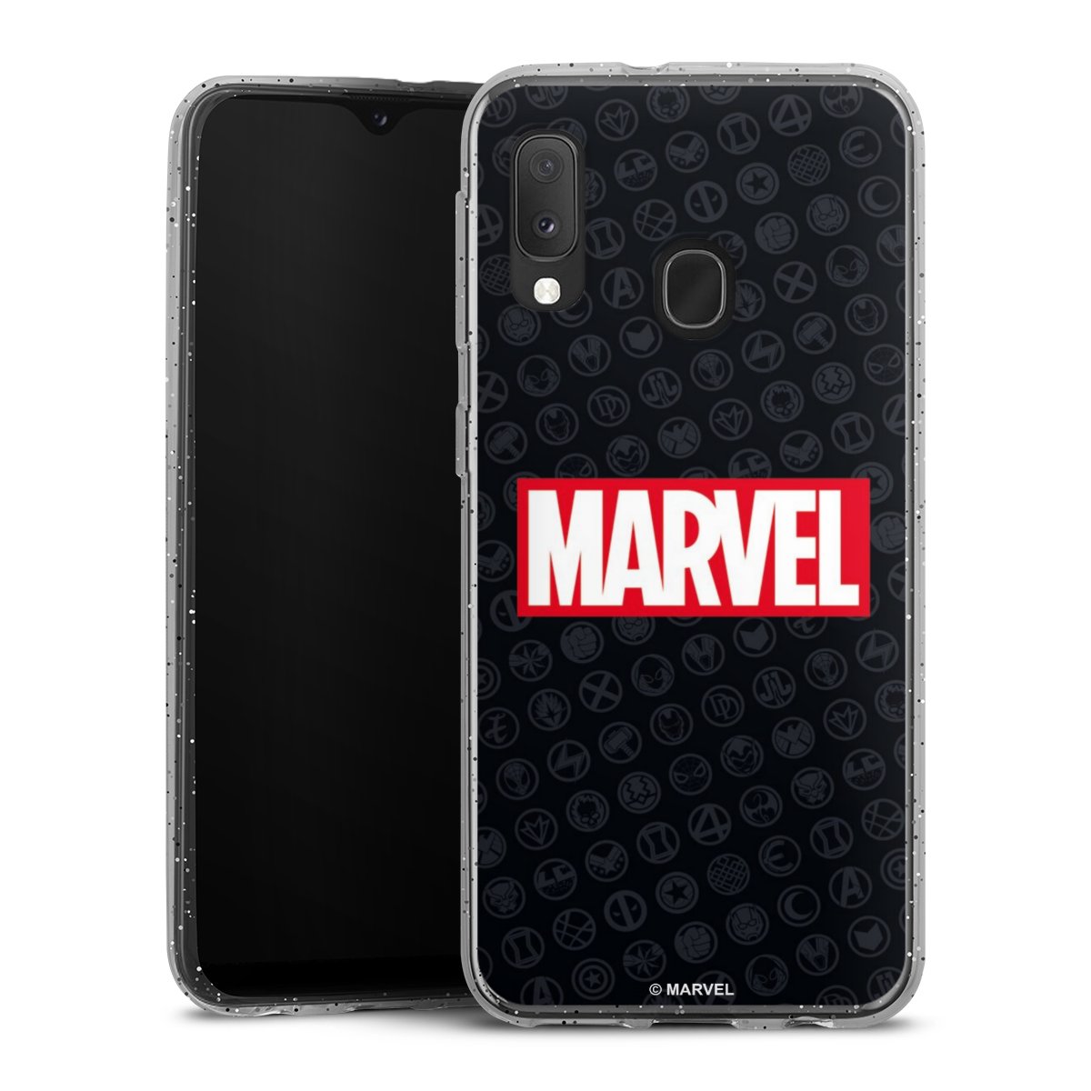 Marvel Logo Black Red 