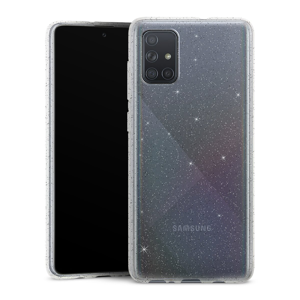 Silicone Glitter Case pour Samsung Galaxy A71